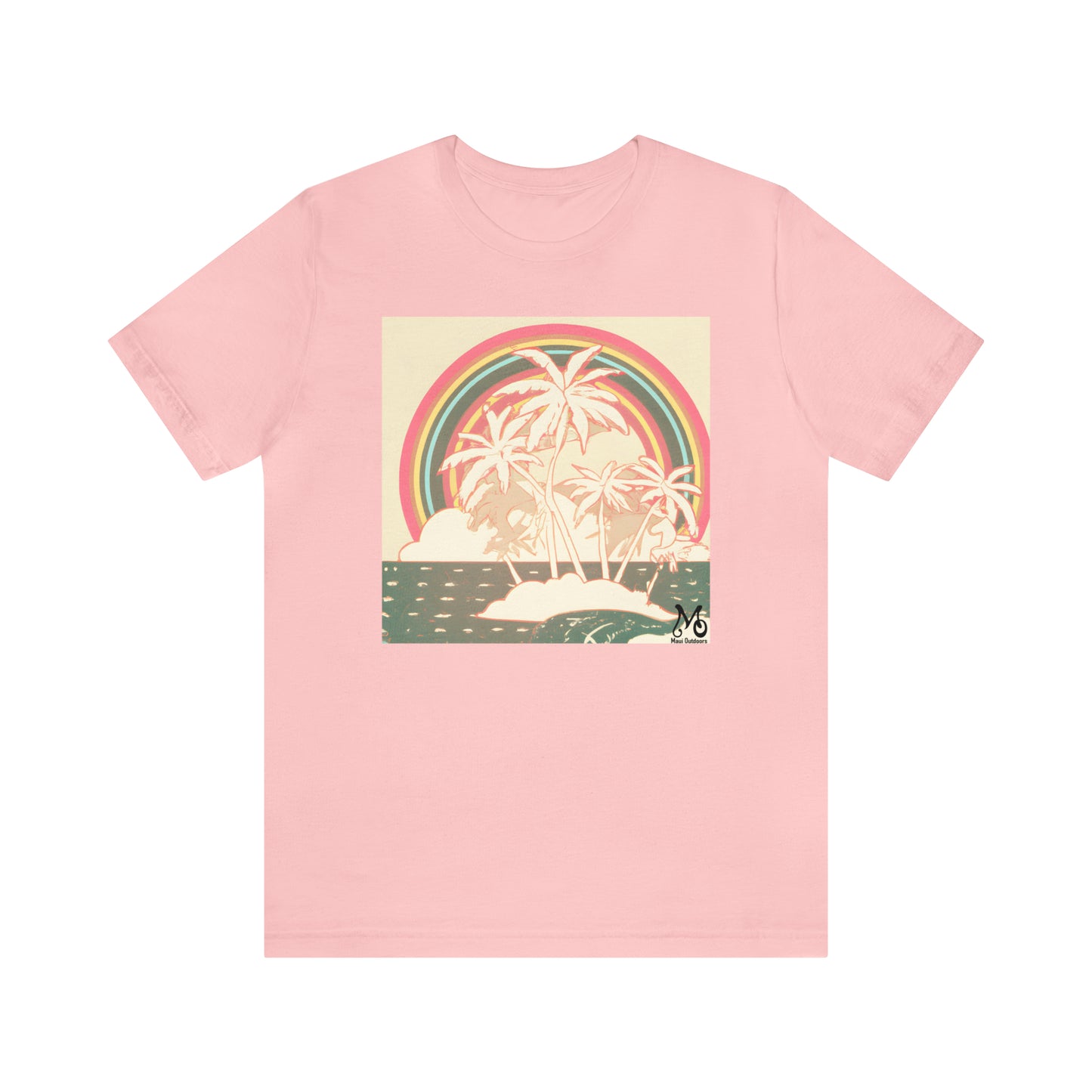 Rainbow View Island - T-shirt