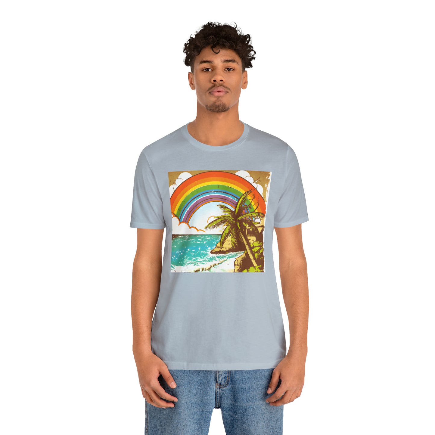 Rainbow Glimmer Island - T-shirt