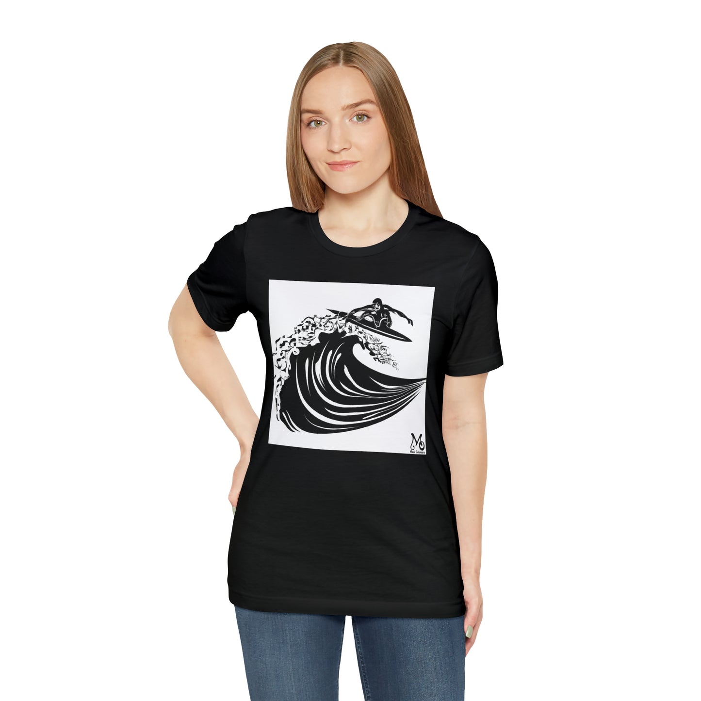 Wave Catching Surfer - T-shirt