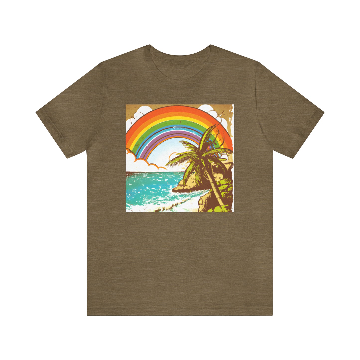 Rainbow Glimmer Island - T-shirt