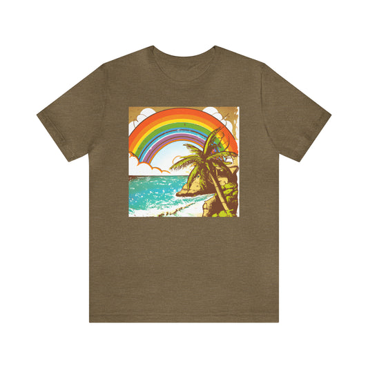 Rainbow Glimmer Island - T-shirt