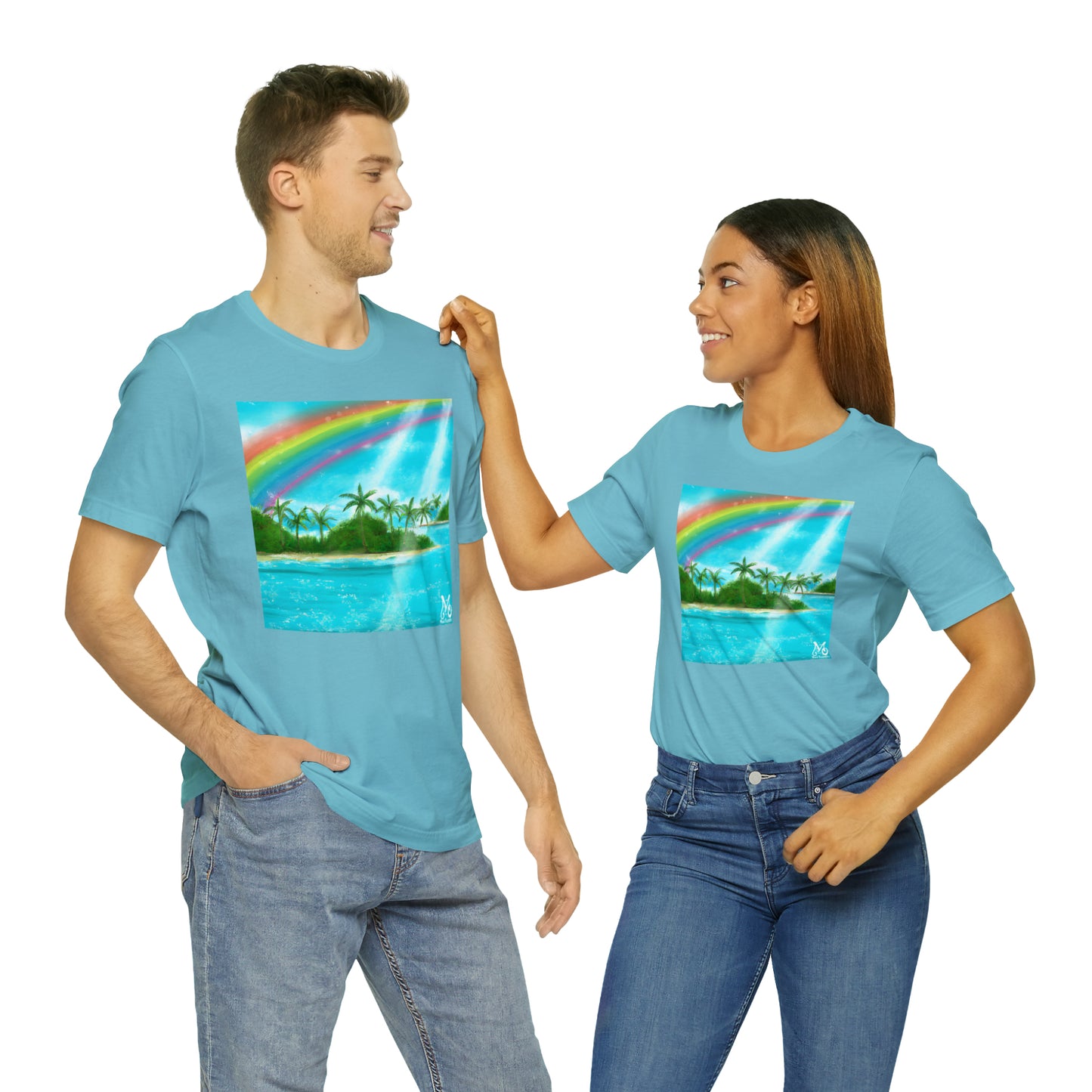 Tropical Serene Vista - T-shirt