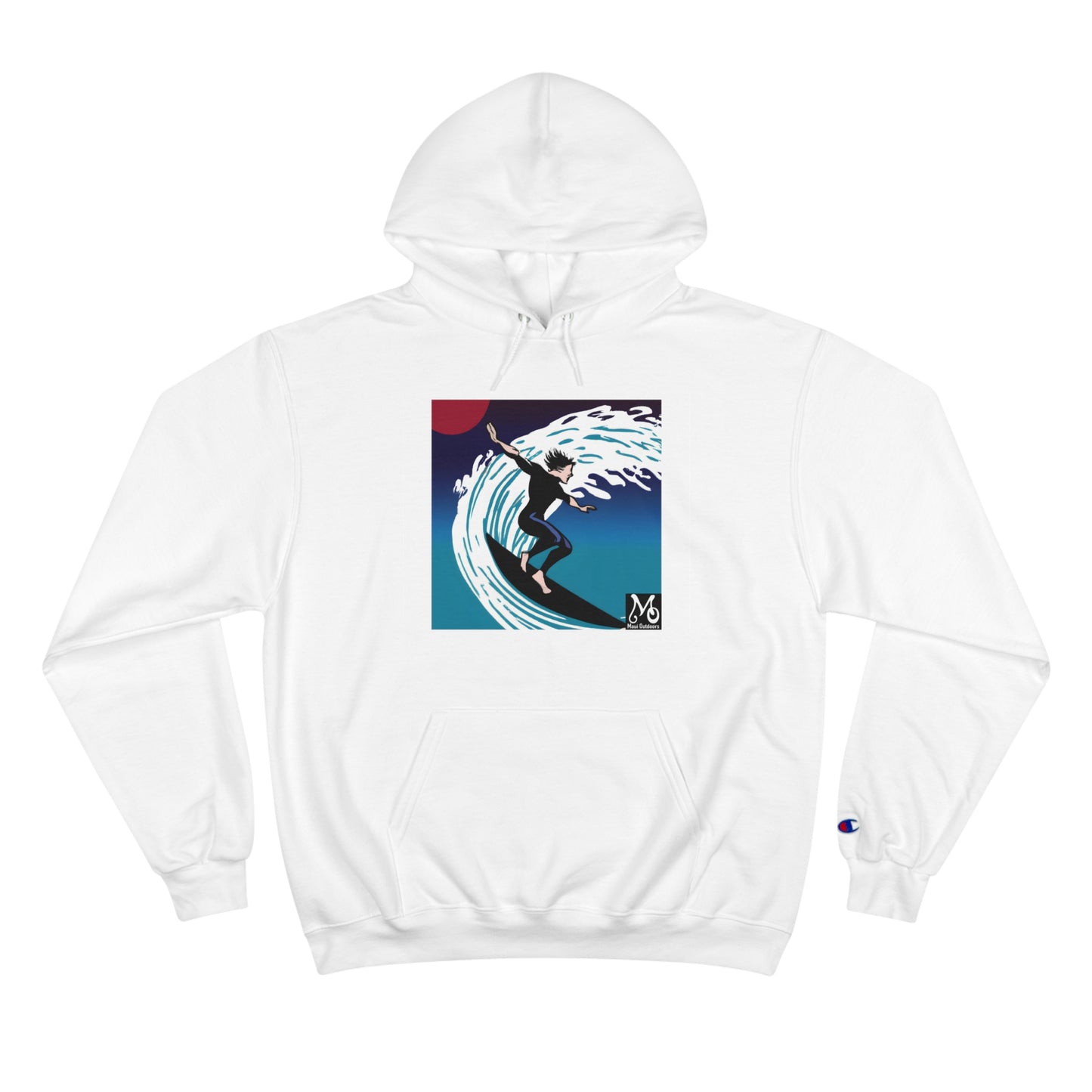 Aerial Surfer - Champion Hoodie