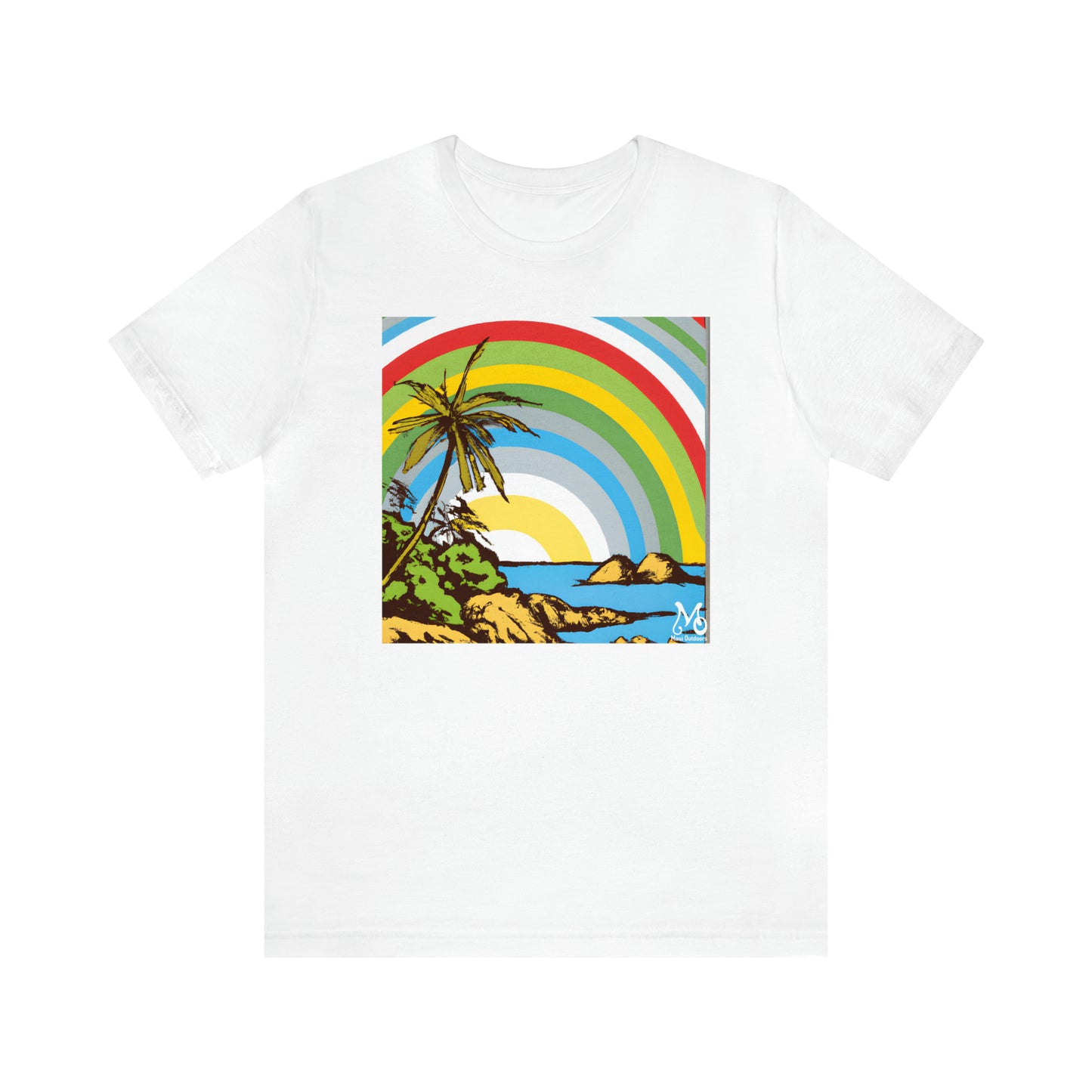 Rainbow Vista Isle - T-shirt