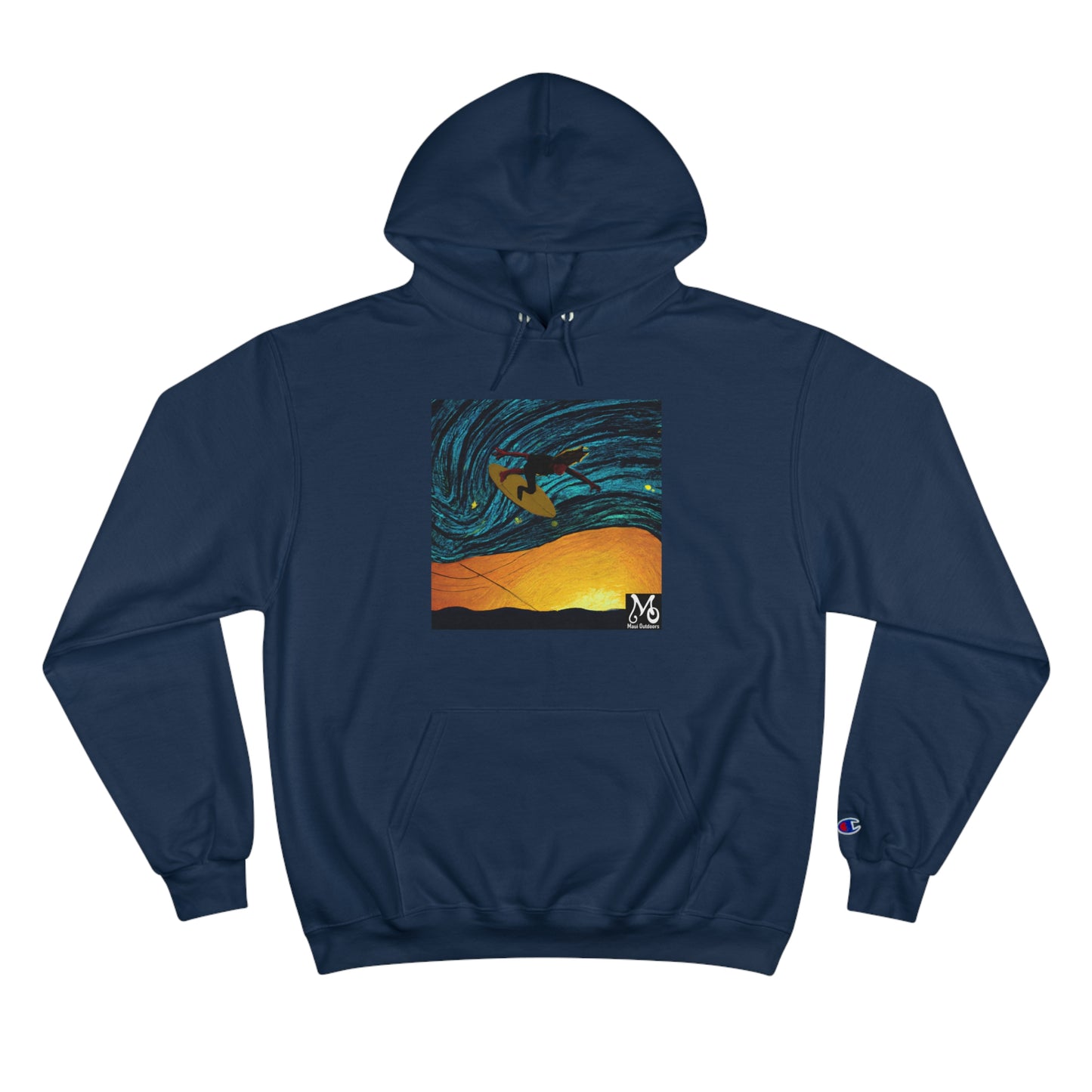 Airy Surf Odyssey - Champion Hoodie