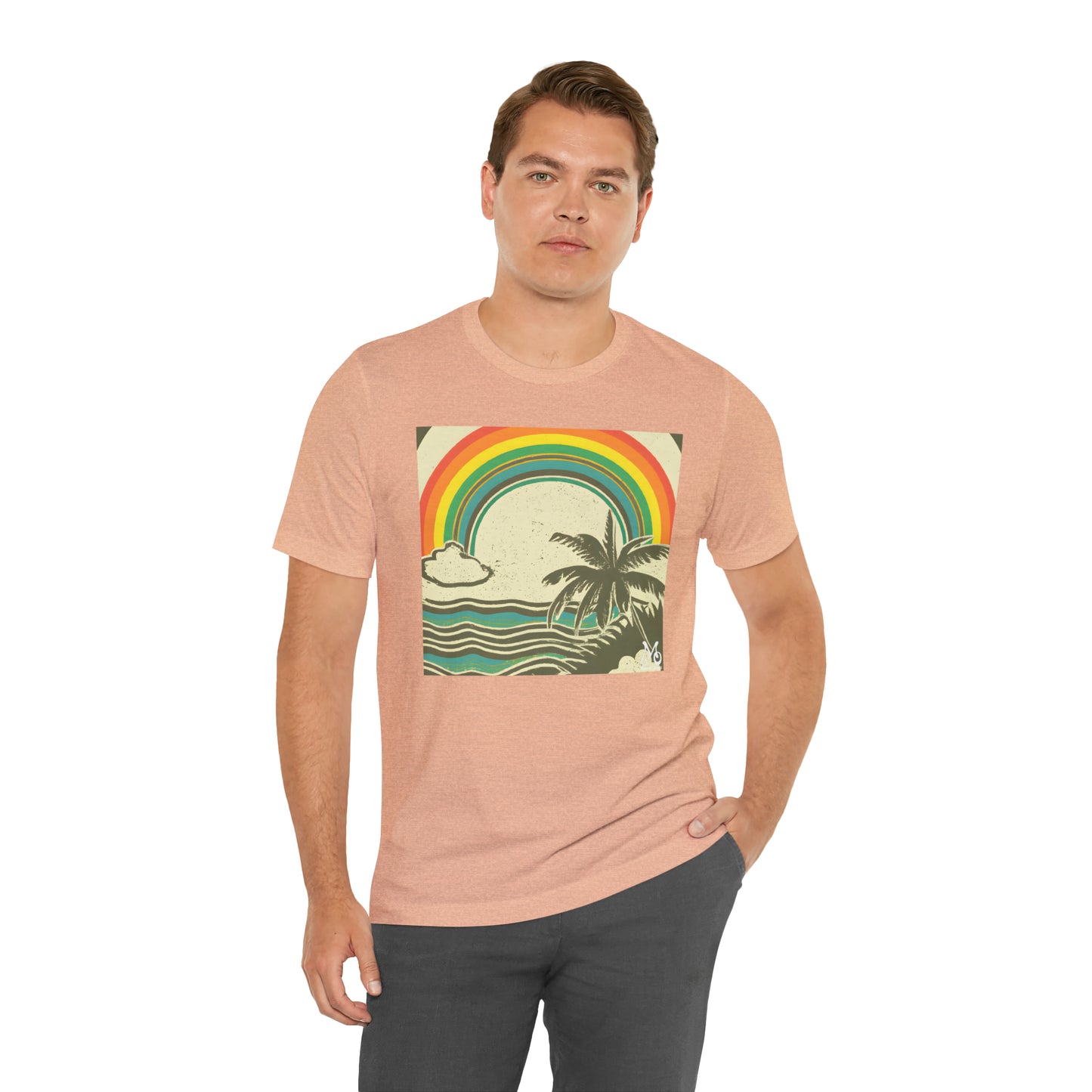 Rainbow Island Vista V - T-shirt