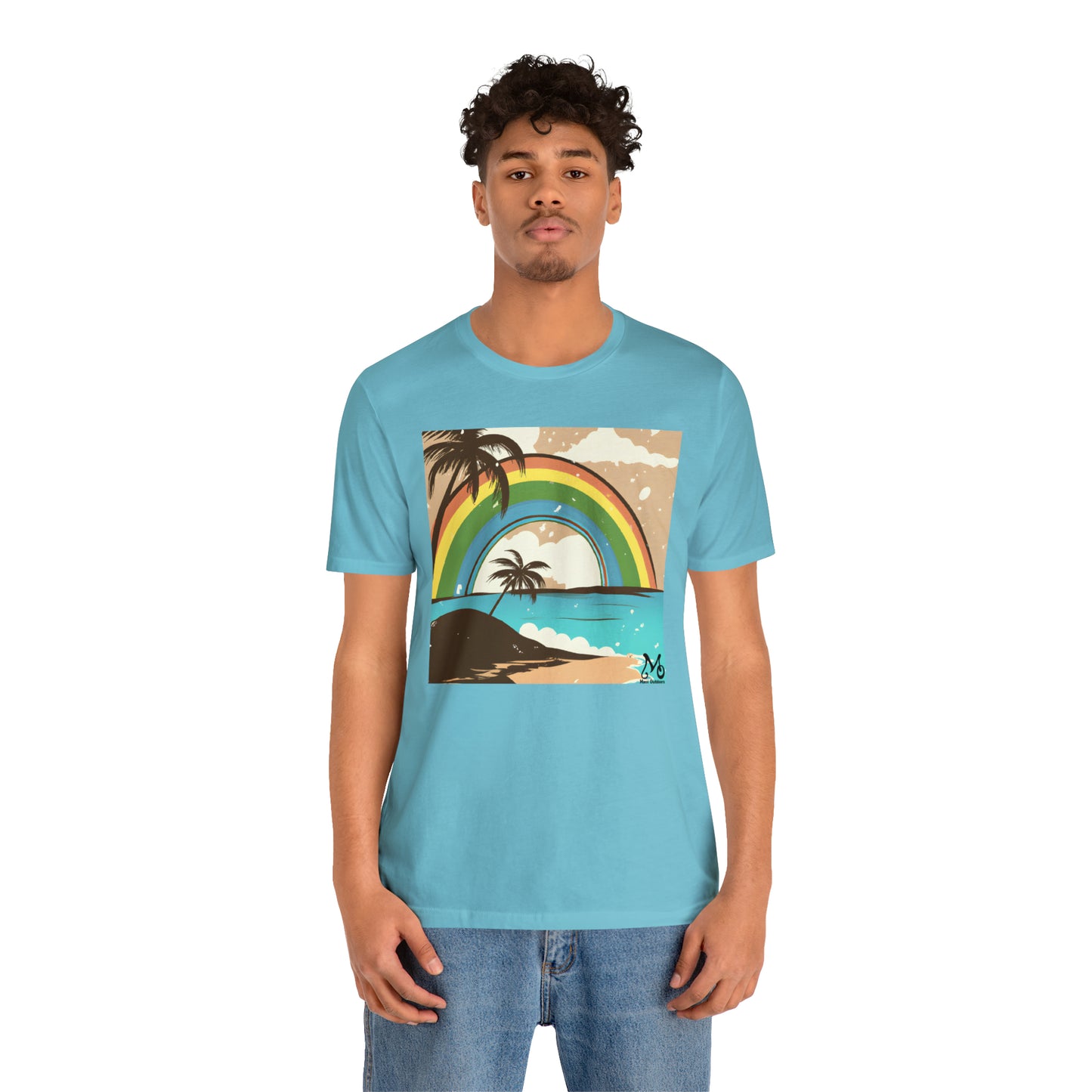 Rainbow Vista Island V - T-shirt