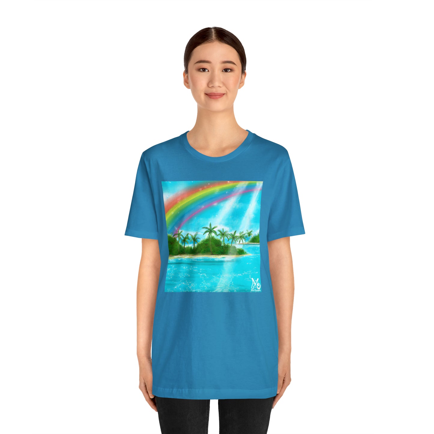 Tropical Serene Vista - T-shirt