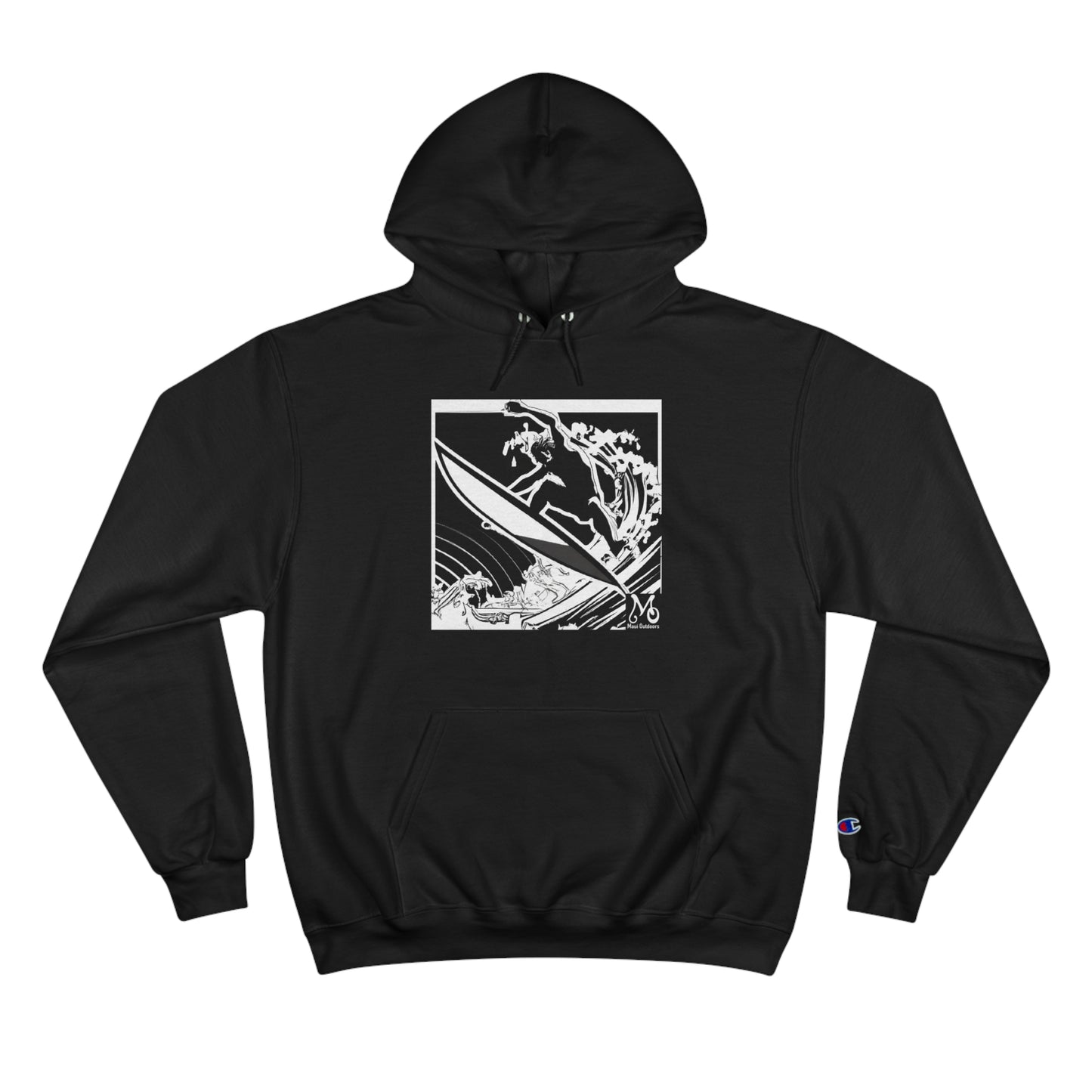 Airborne Surfer - Champion Hoodie