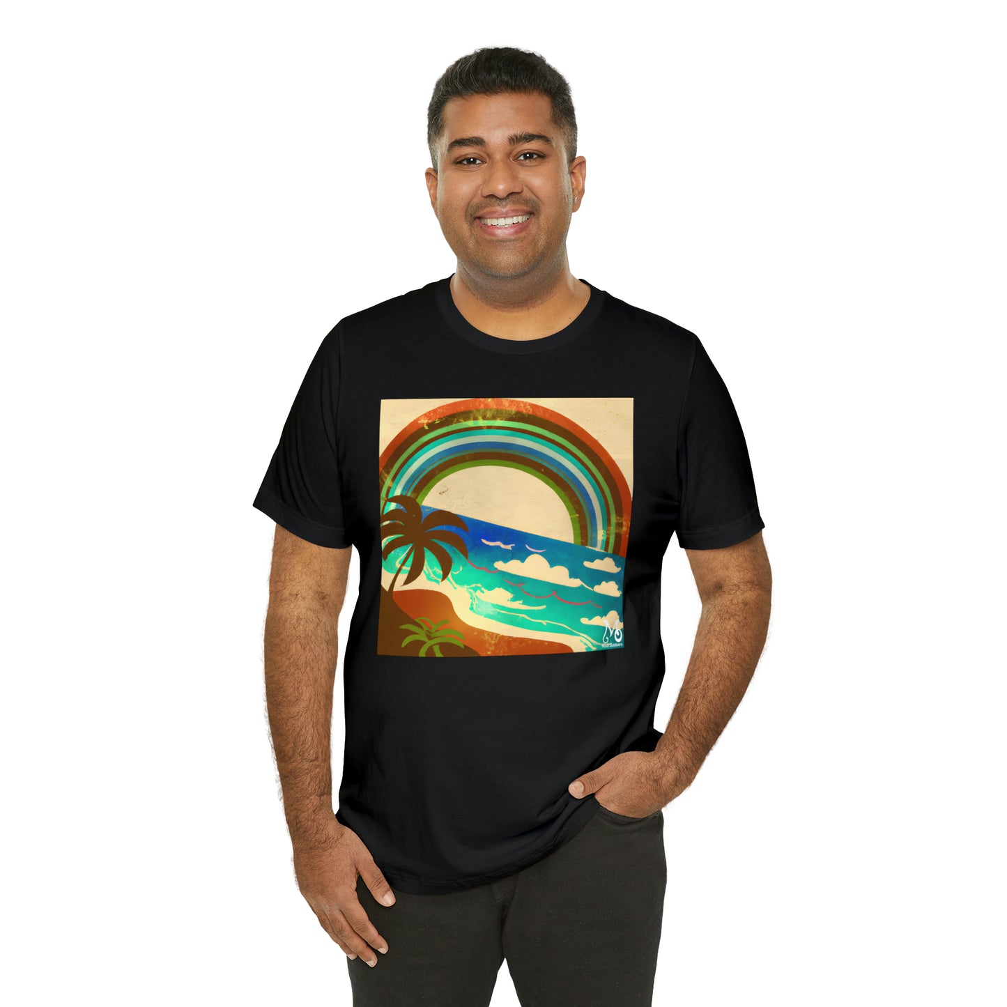 Rainbow Gem Island - T-shirt