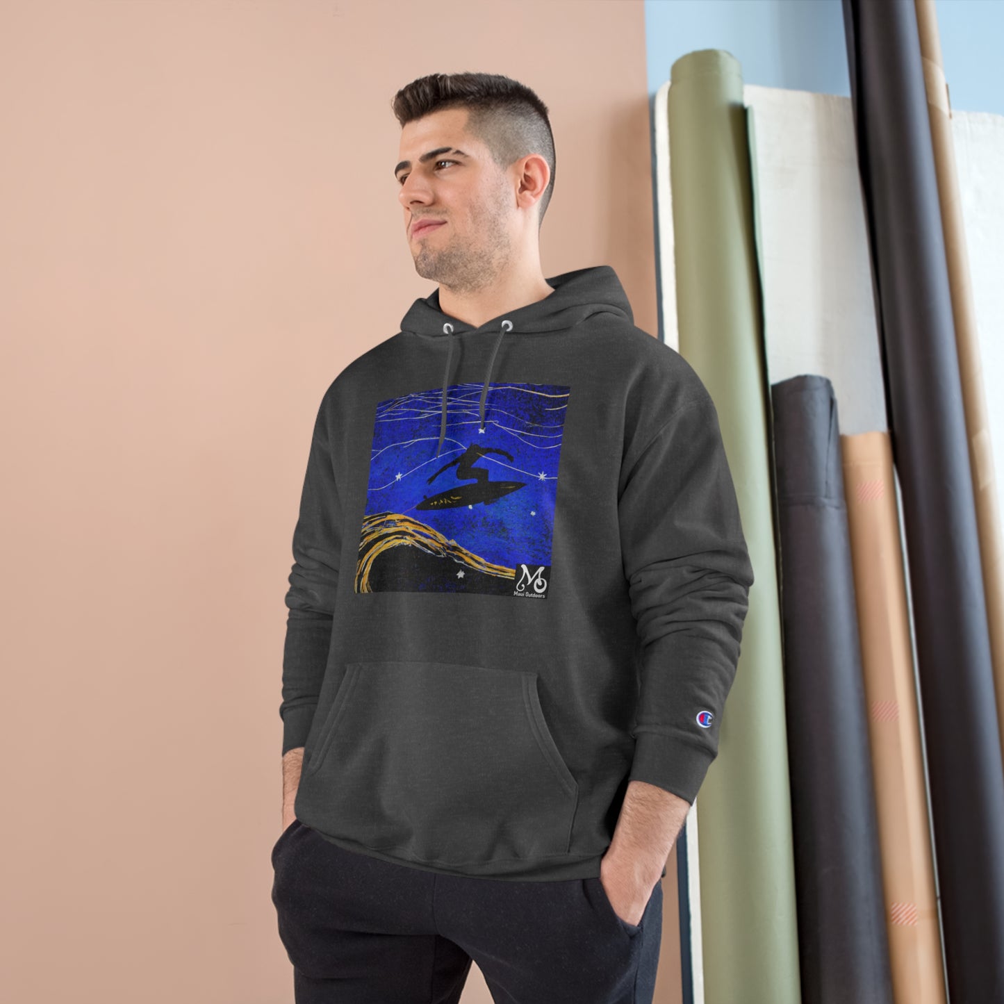 Surf Splendor - Champion Hoodie