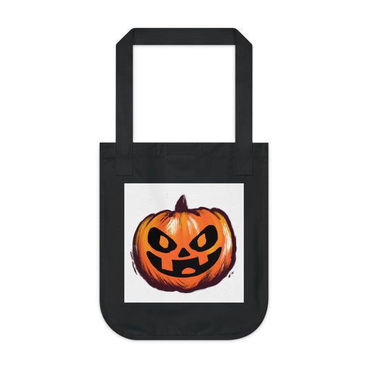 Ghastly Gourd. | Organic Canvas Tote Bag