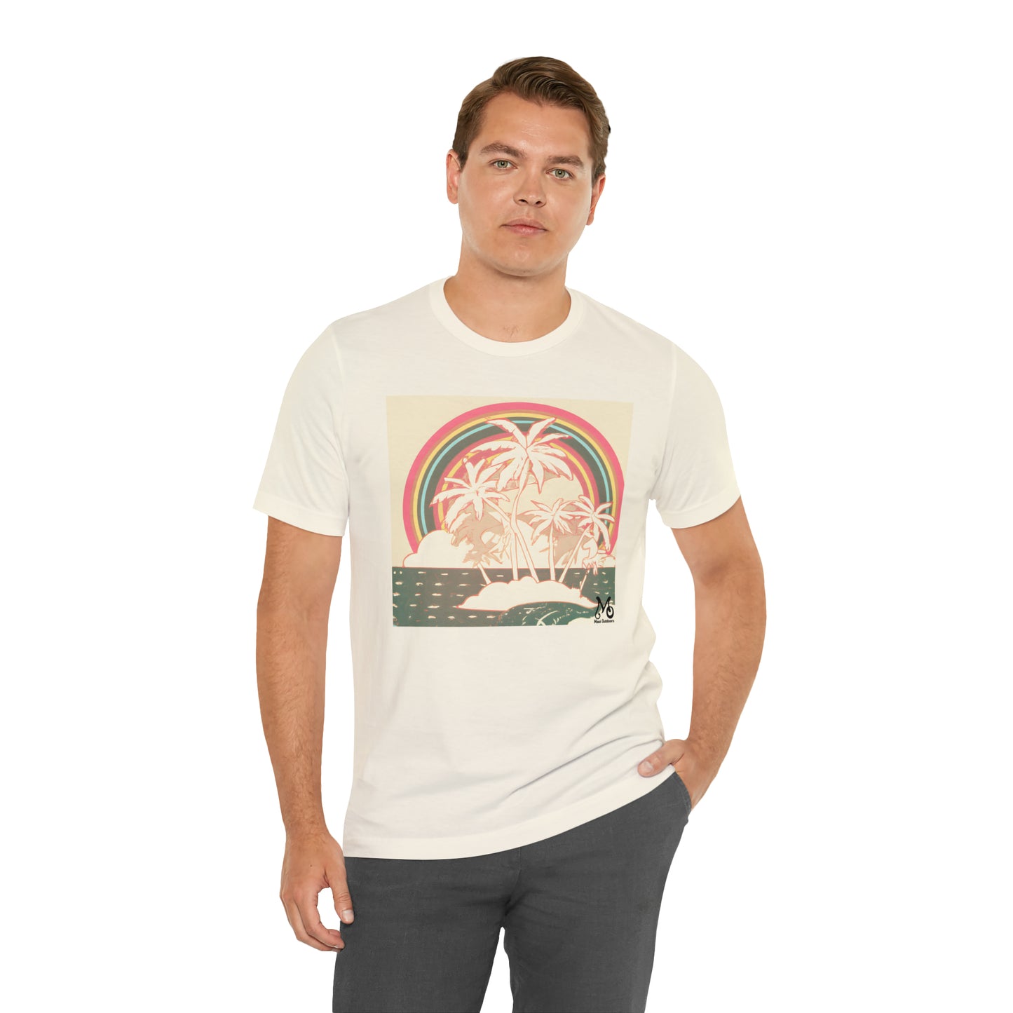 Rainbow View Island - T-shirt