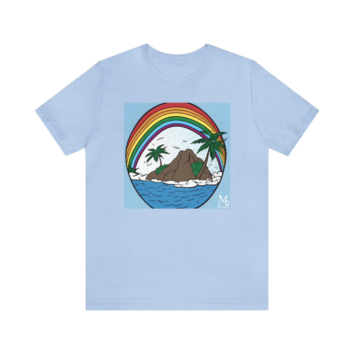 Rainbow Vista Island III - T-shirt