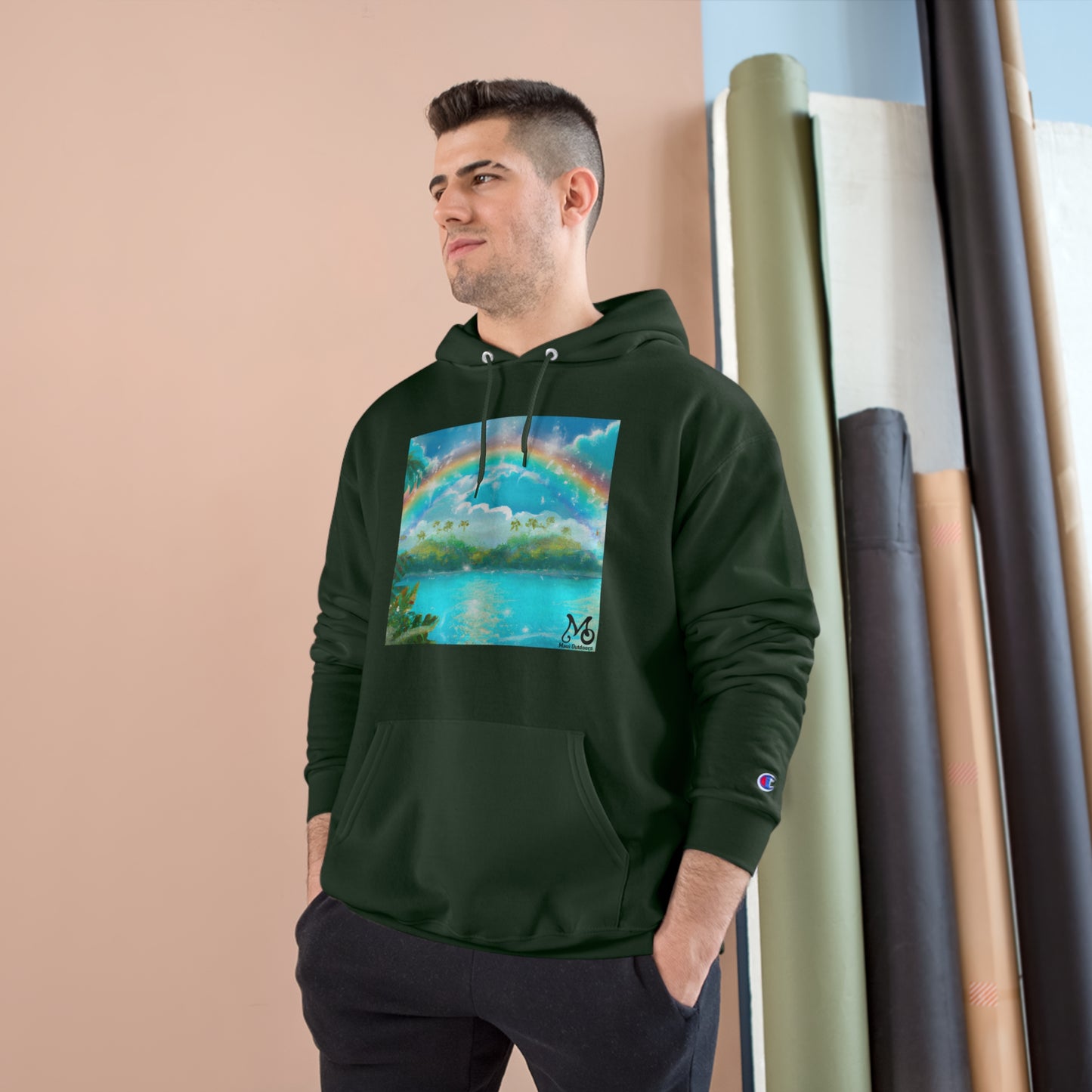 Paradise Outlook - Champion Hoodie