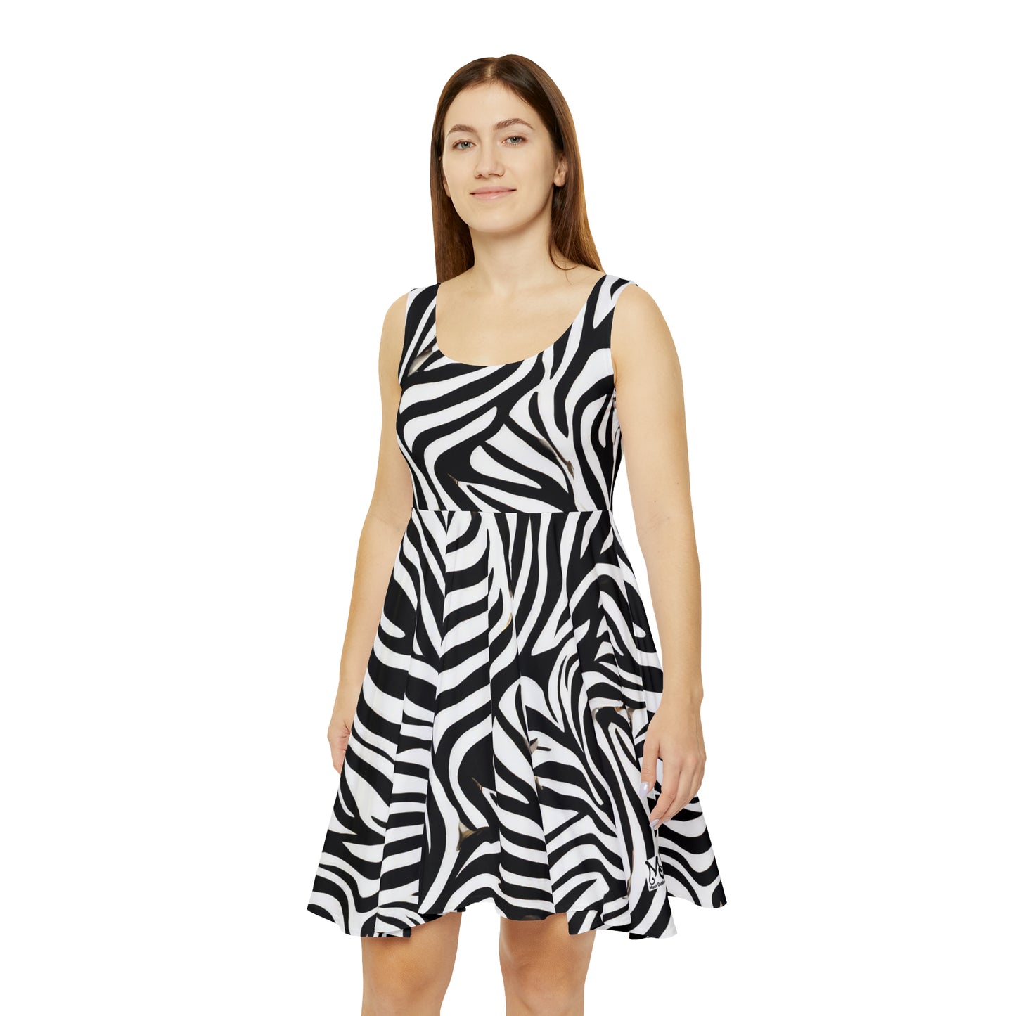 Zebra Print - Women's Skater Dress