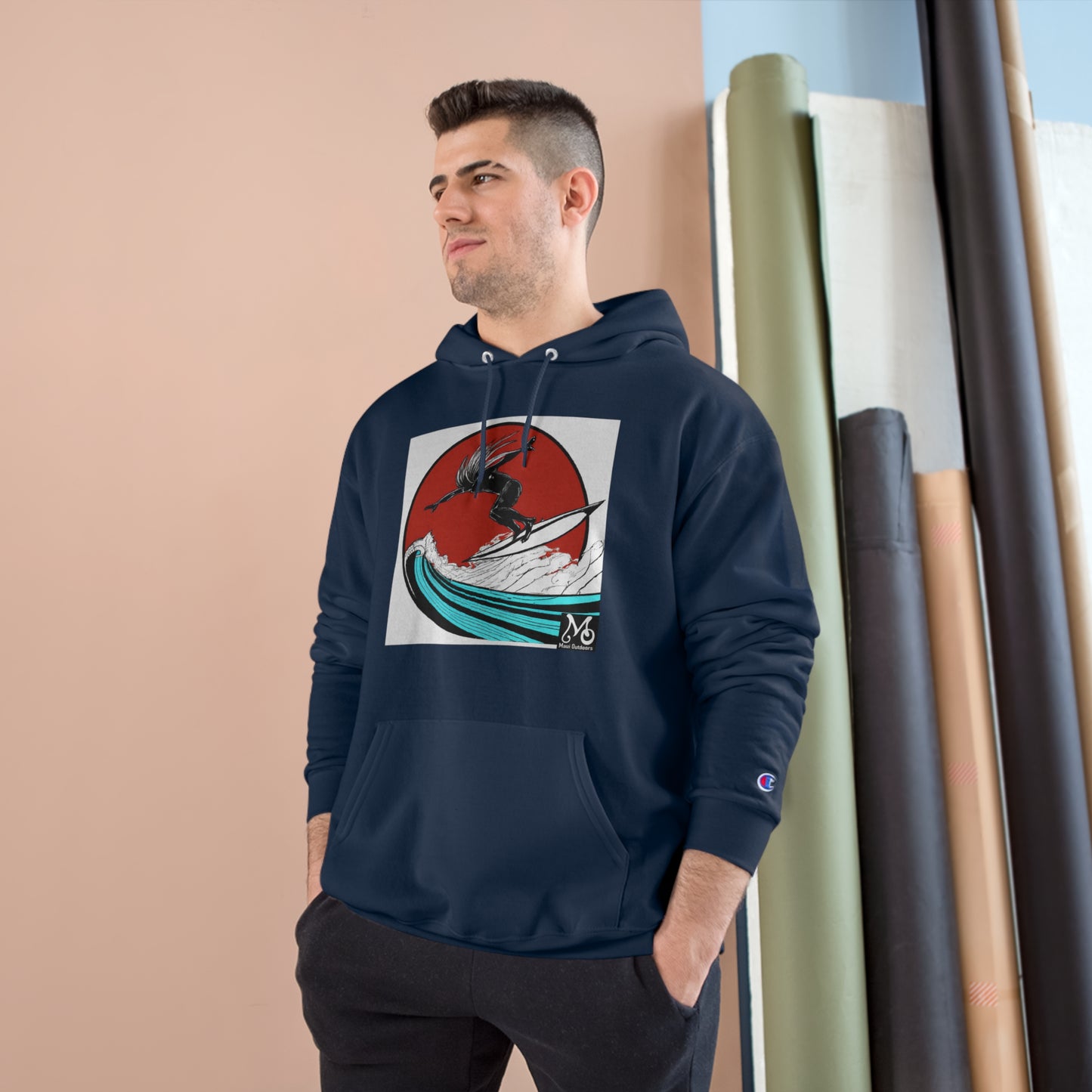 Wave Rider III - Champion Hoodie