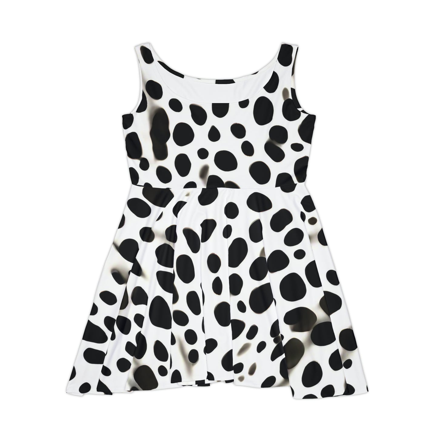 Dalmatian Print - Women's Skater Dress