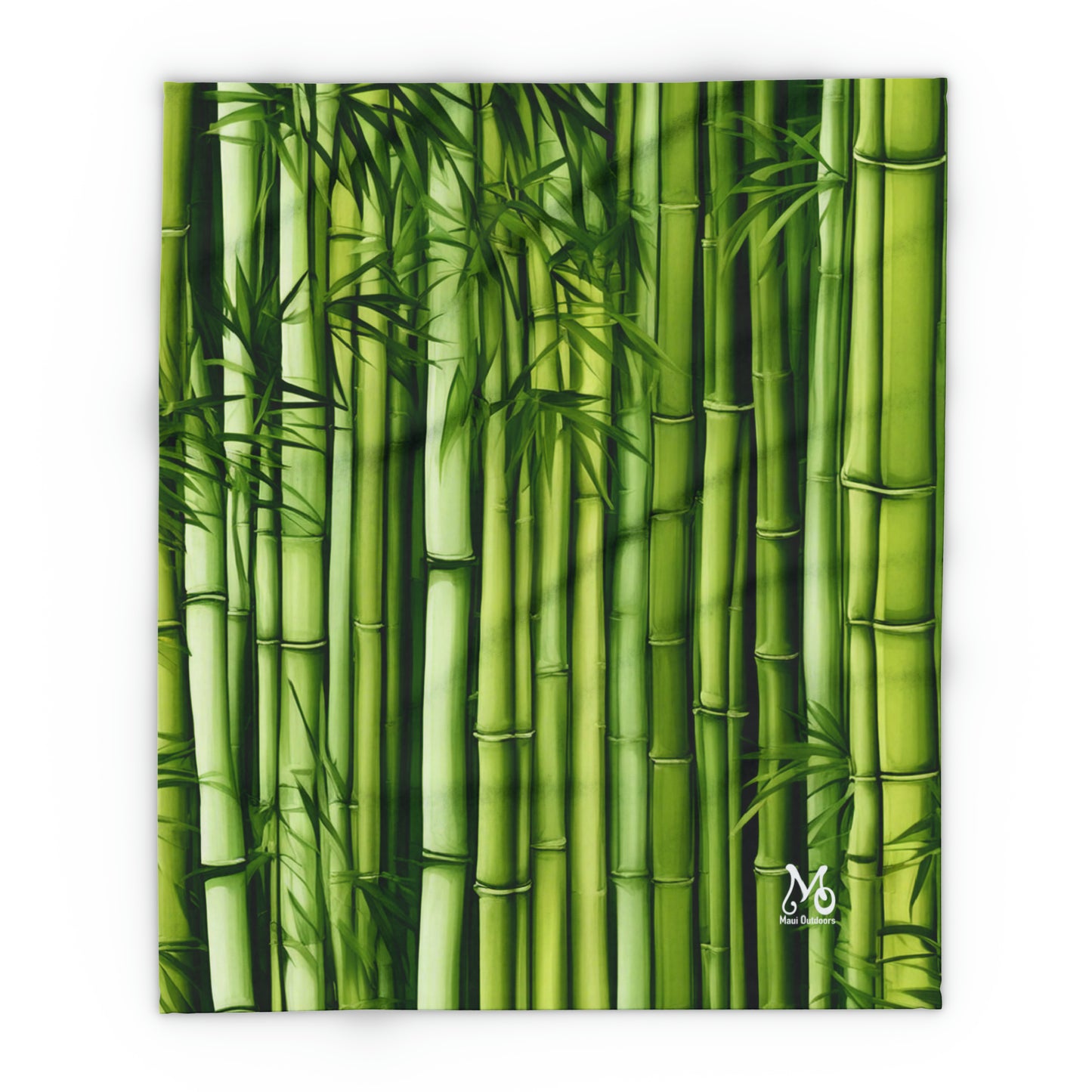 Bamboo Forest -  Fleece Blanket