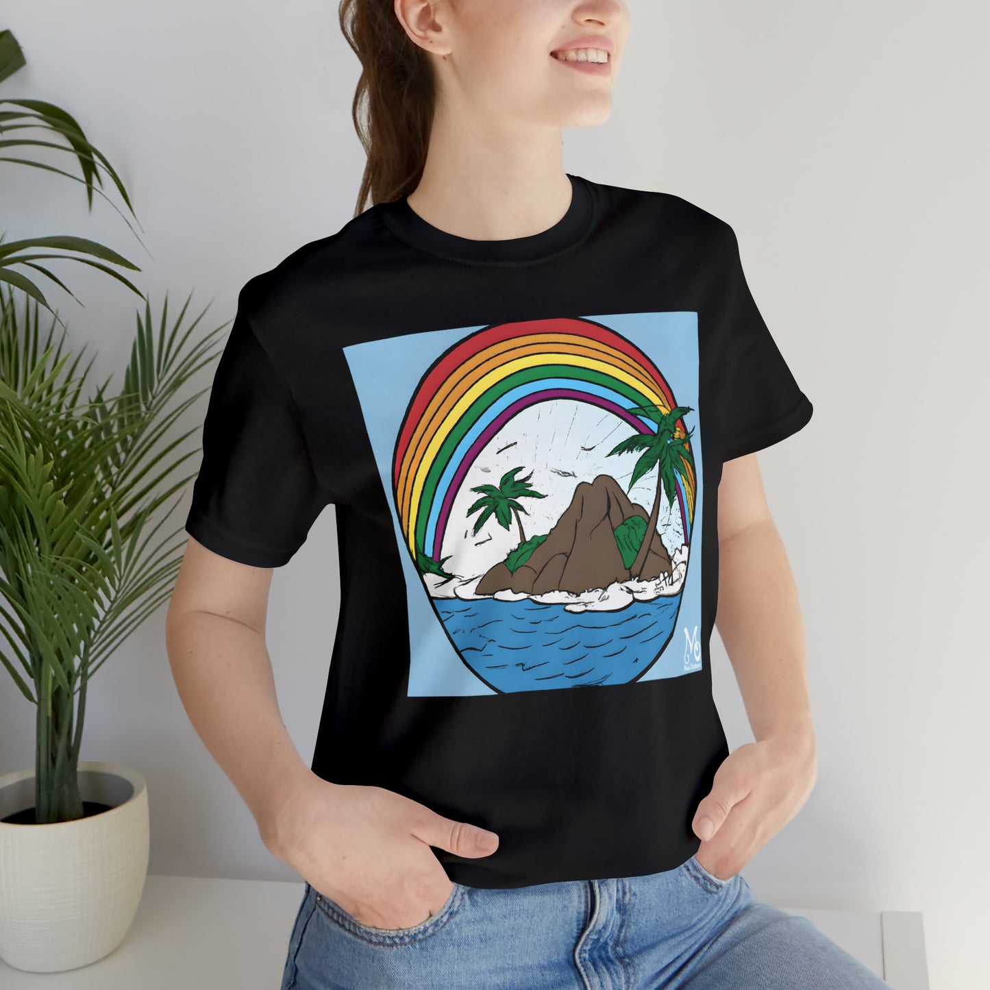 Rainbow Vista Island III - T-shirt