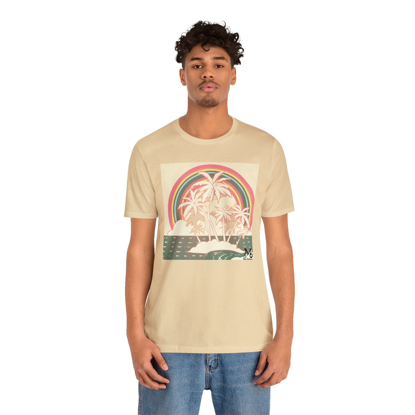 Rainbow View Island - T-shirt