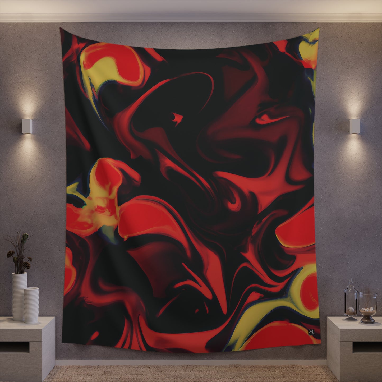 Soothing Sway of the Lava Lamp - Tapestry