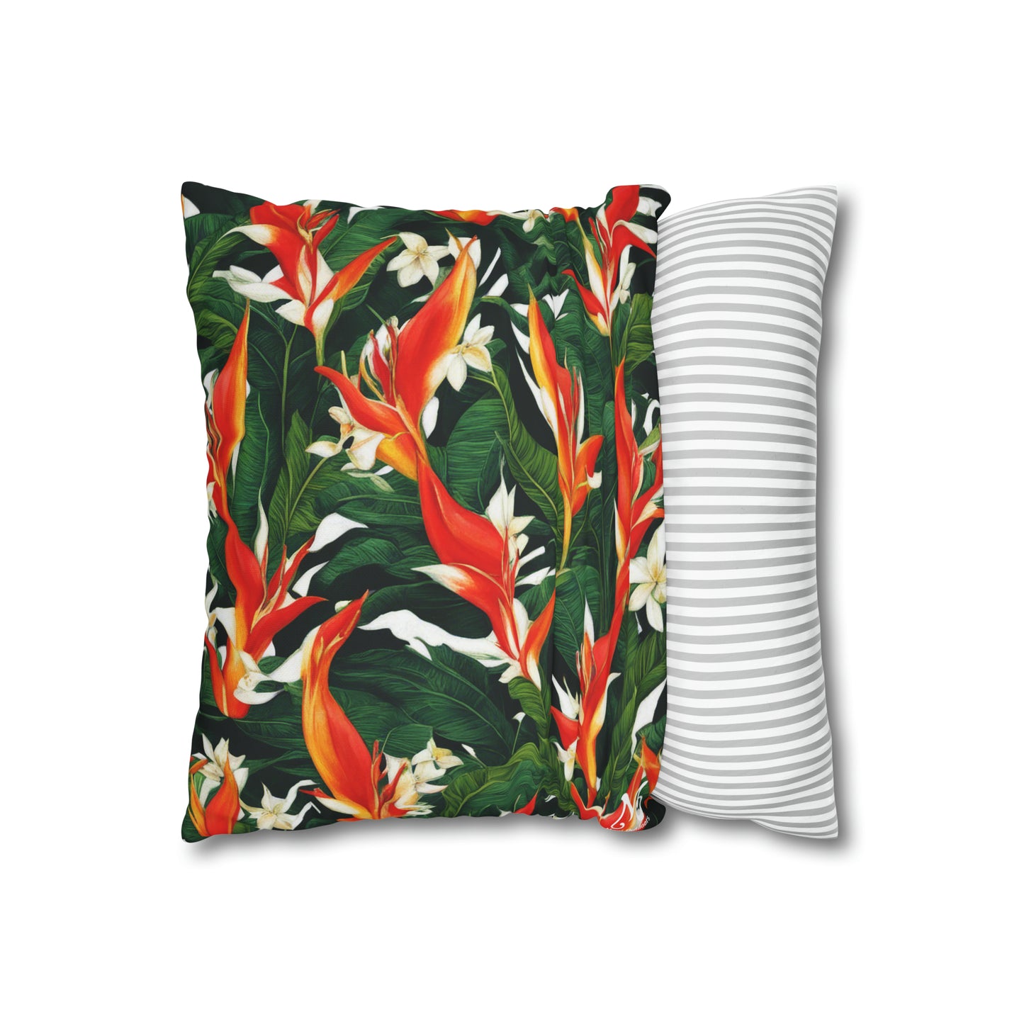 Heliconia Flower - Pillow Cover