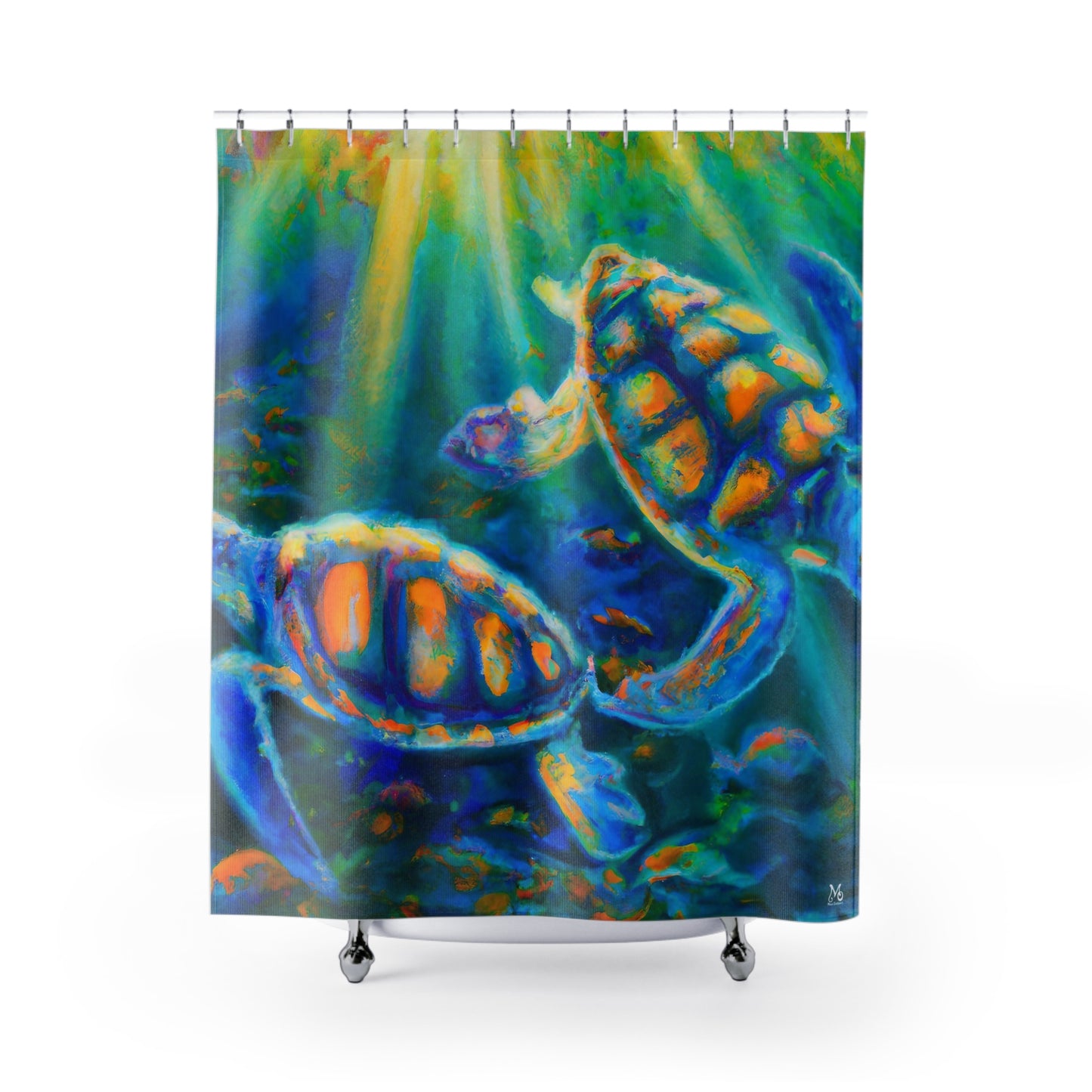 Kahului Ollohu Reef - Shower Curtain