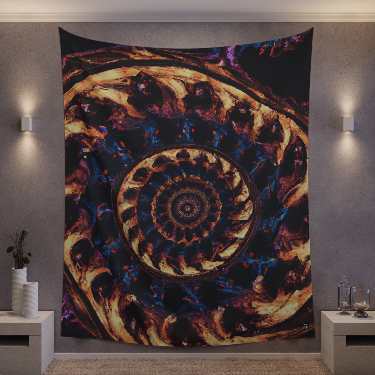 Swirling Cyclone Vortex - Tapestry