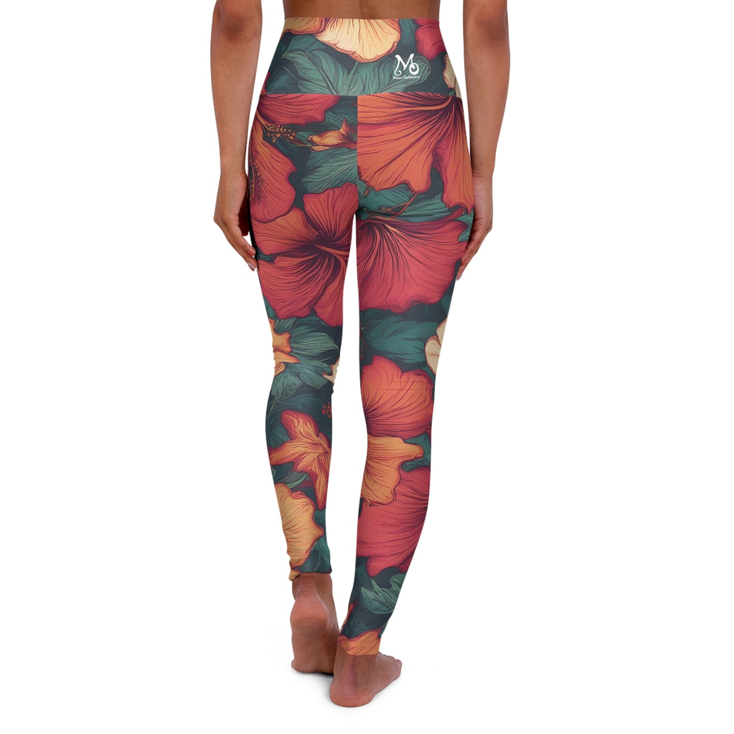 Hibuscus Flower - Yoga Pants