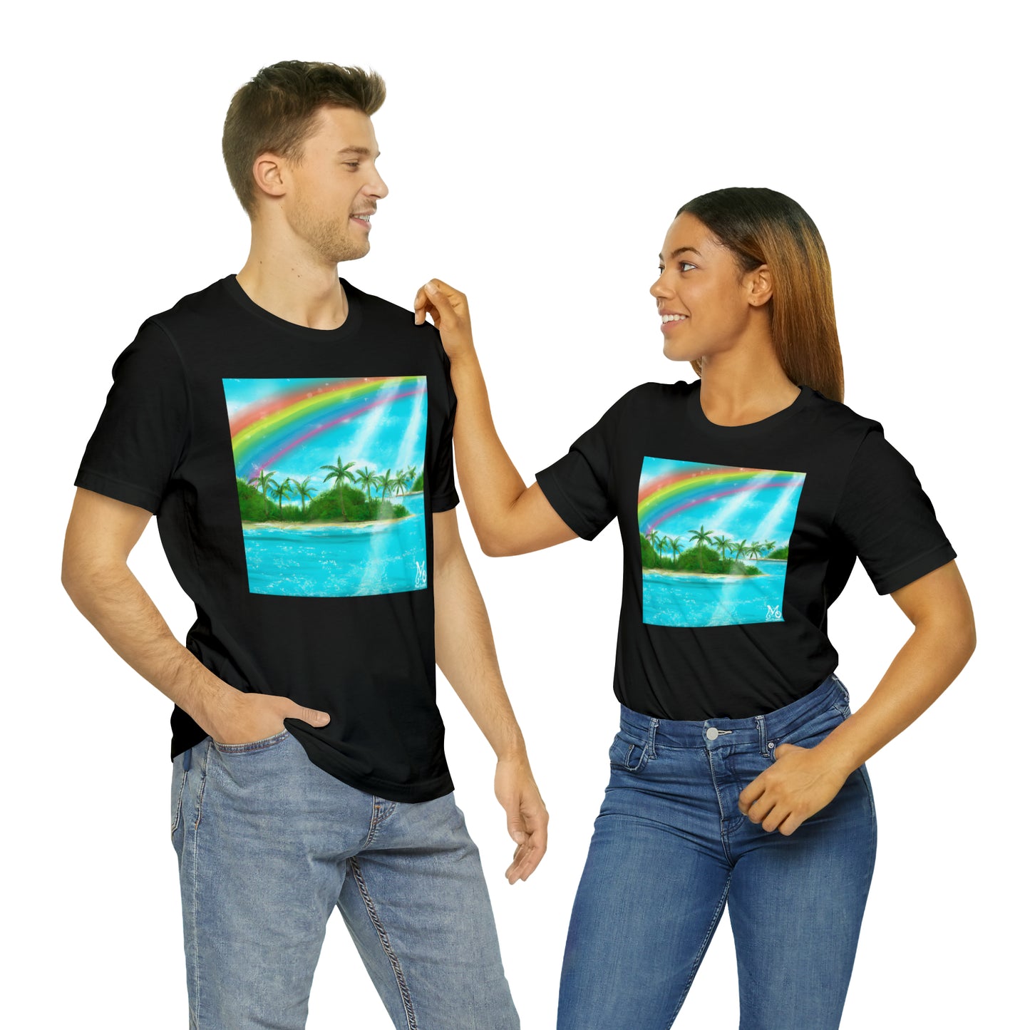 Tropical Serene Vista - T-shirt