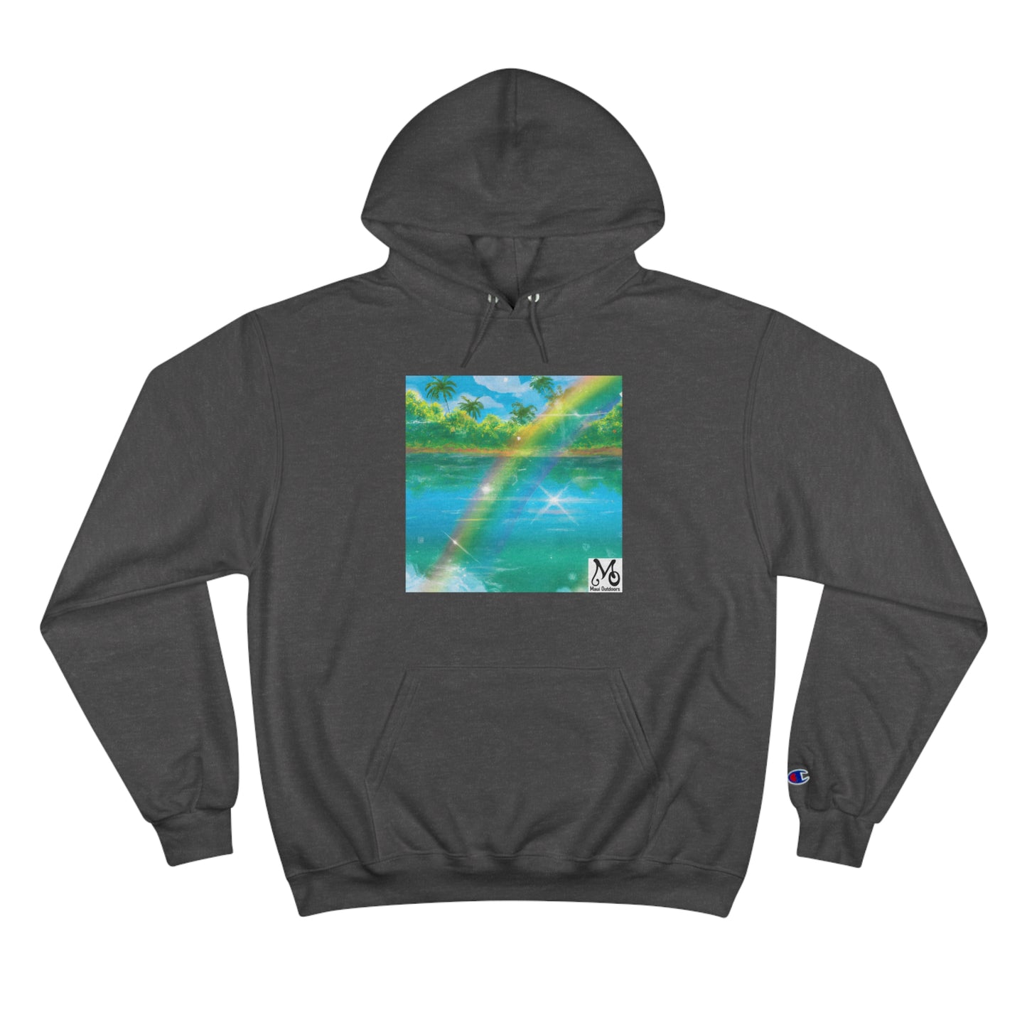 Lush Lagoon Vista - Champion Hoodie