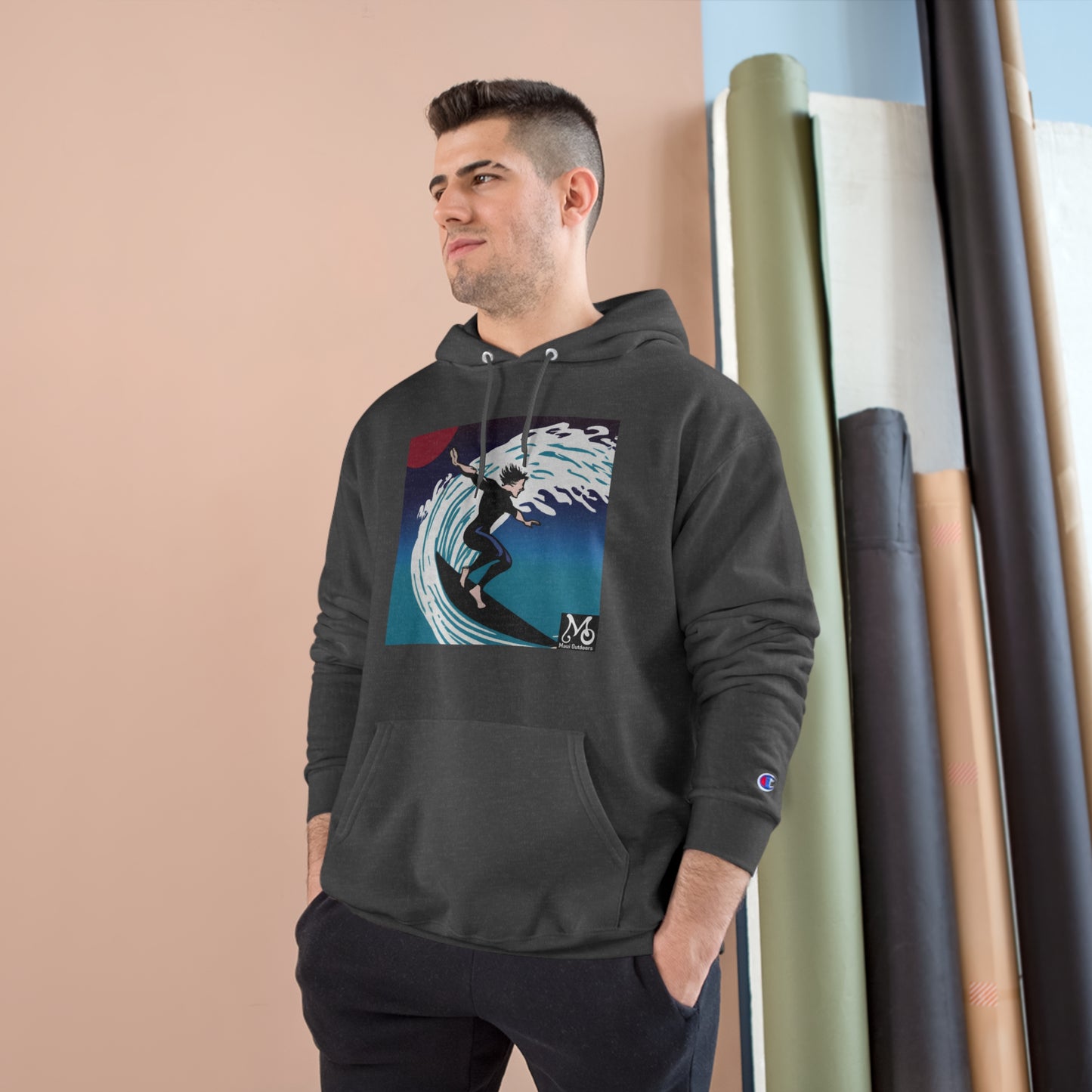 Aerial Surfer - Champion Hoodie