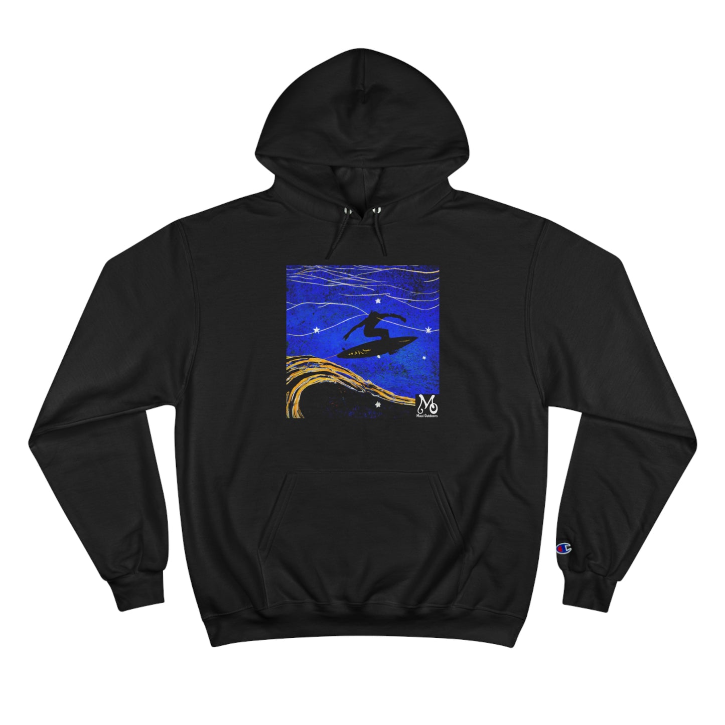 Surf Splendor - Champion Hoodie