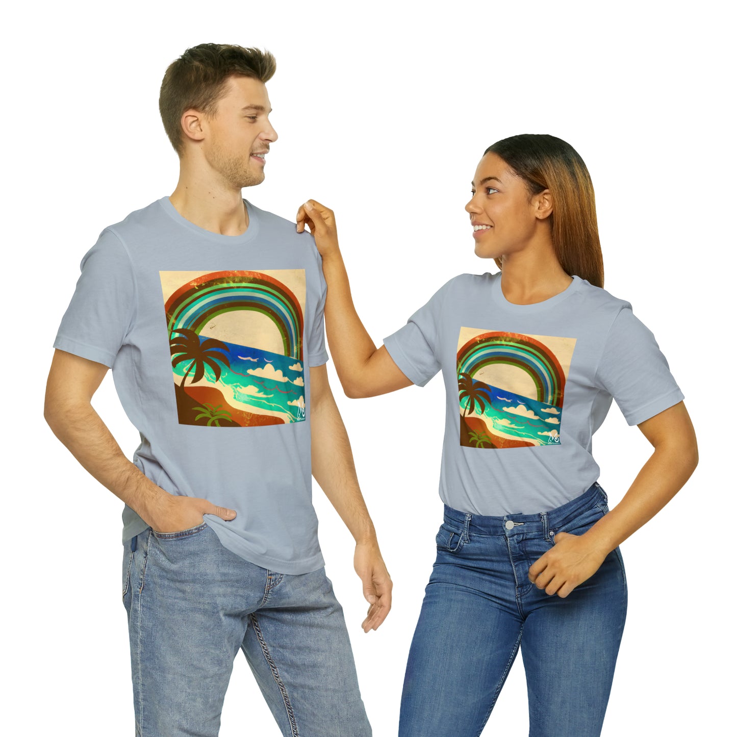 Rainbow Gem Island - T-shirt