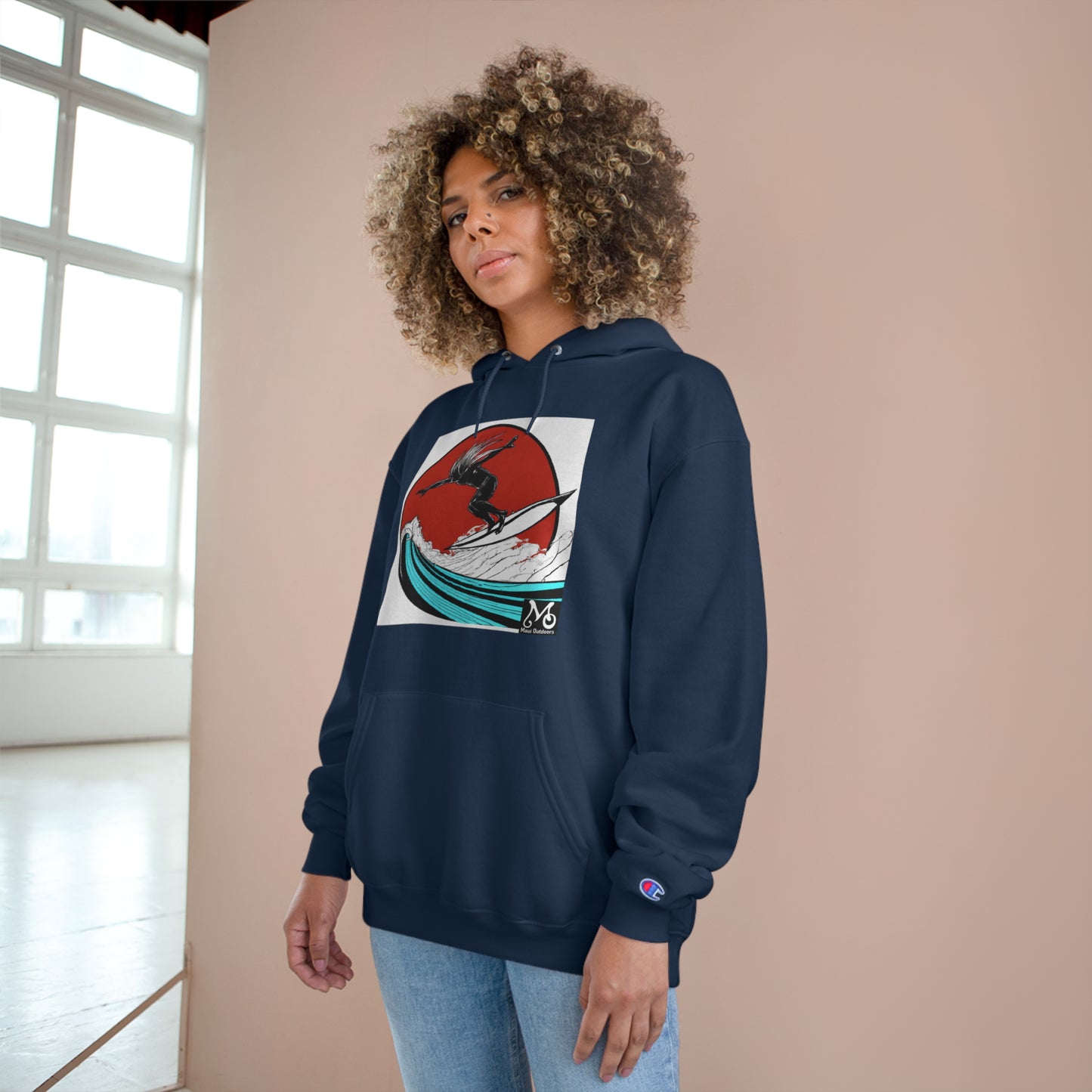 Wave Rider III - Champion Hoodie