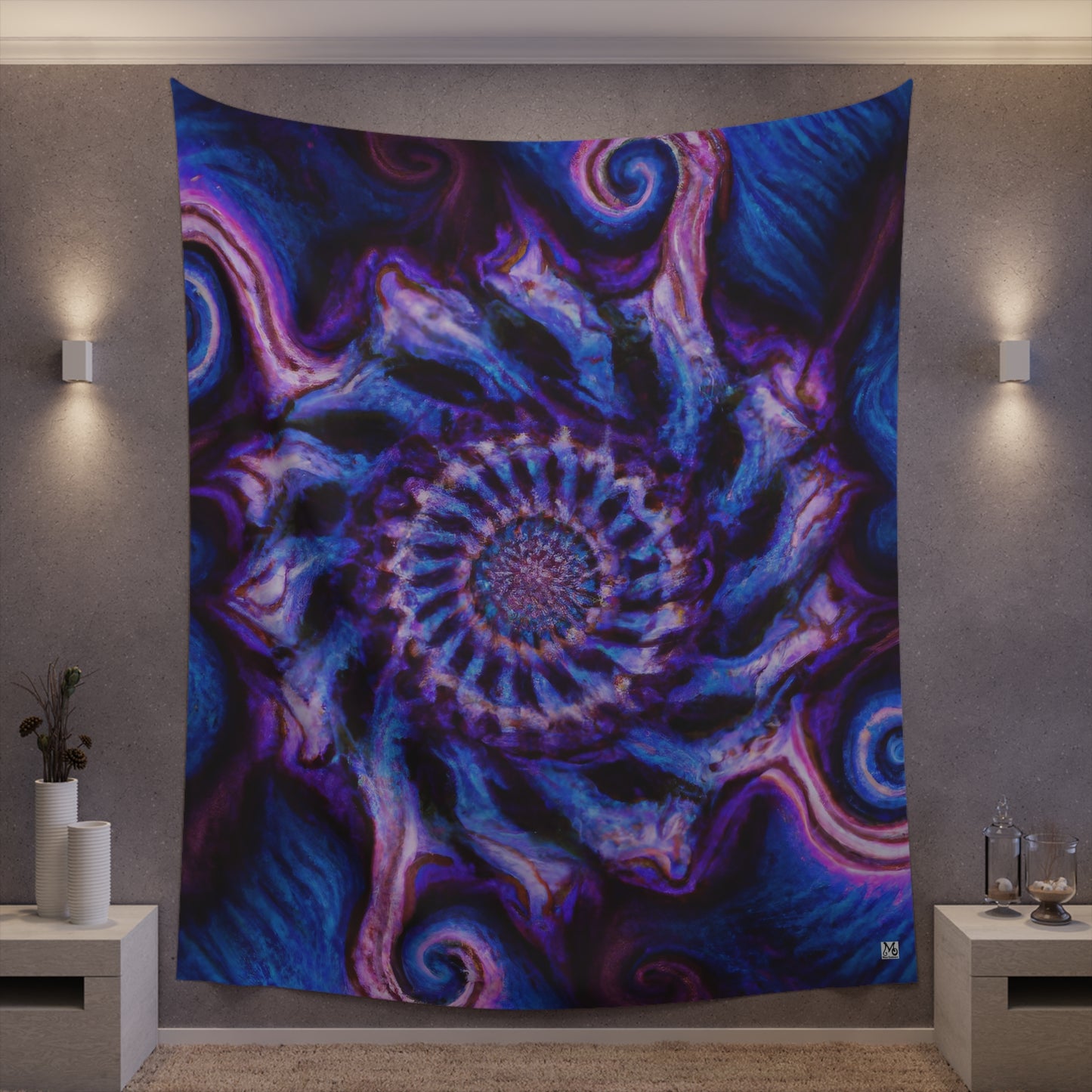 Silver Twister - Tapestry