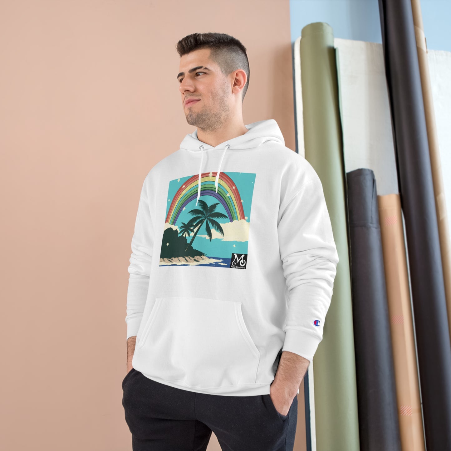 Rainbow Vista V - Champion Hoodie