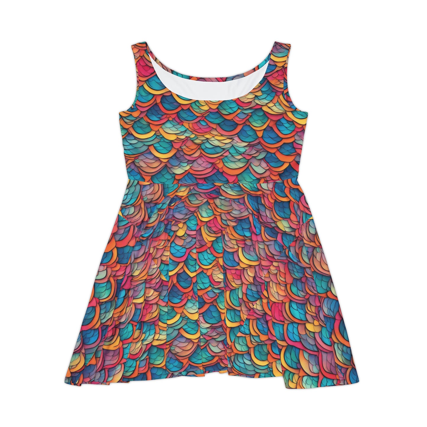 Fish Scale - Women's Skater Dress