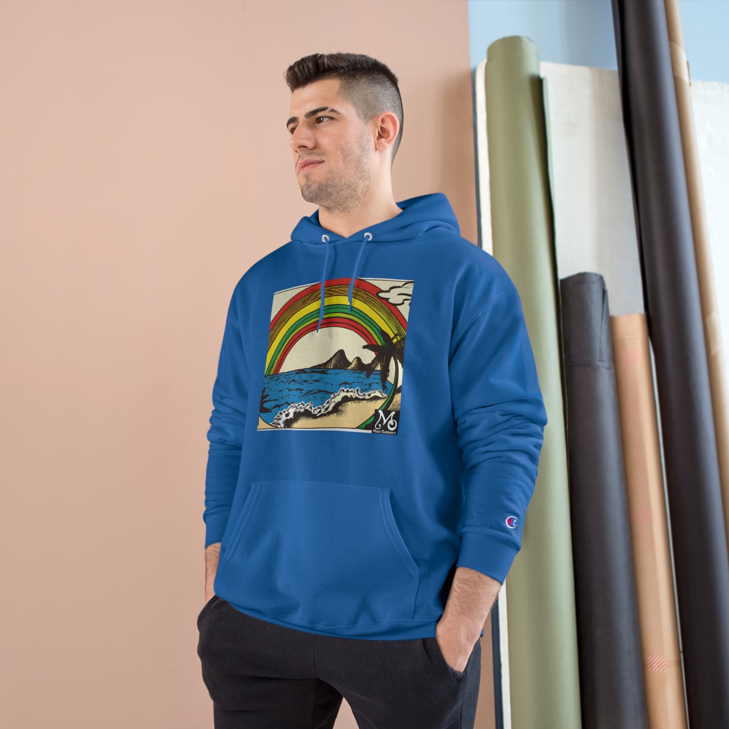 Rainbow Oasis II - Champion Hoodie