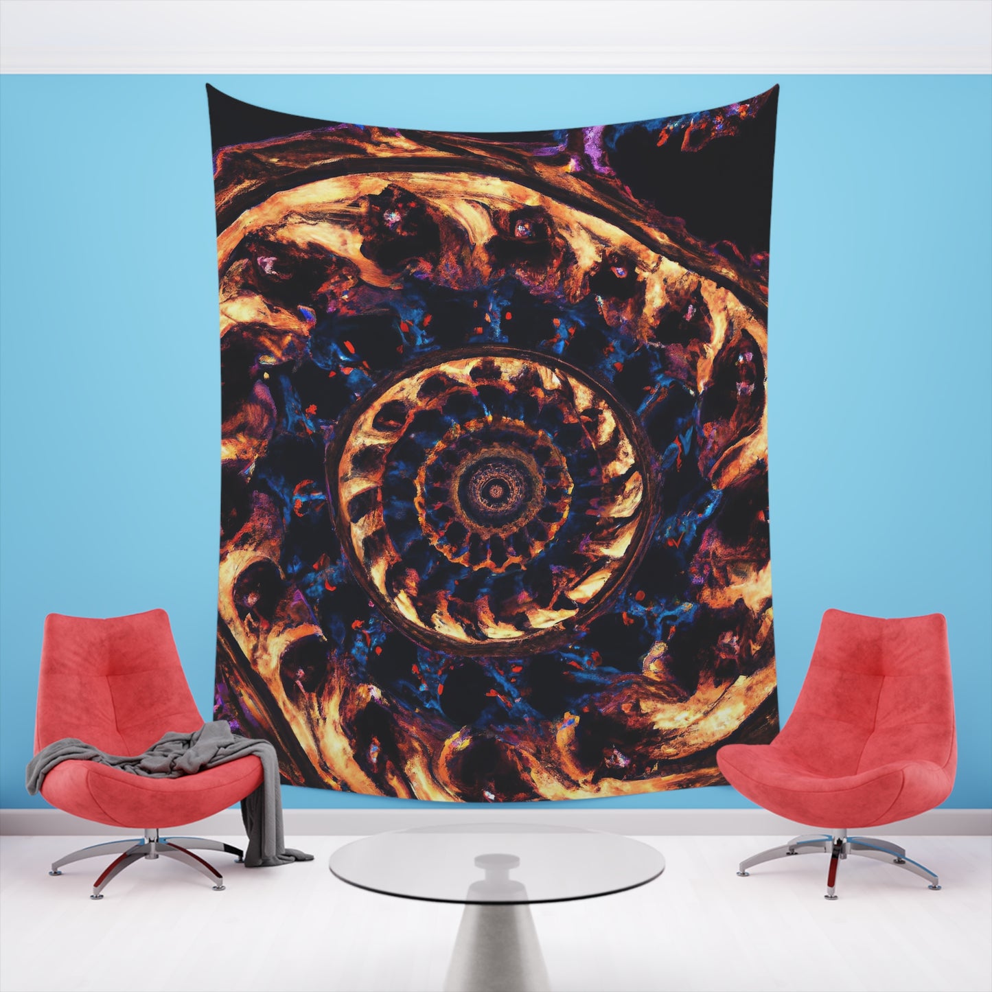 Swirling Cyclone Vortex - Tapestry