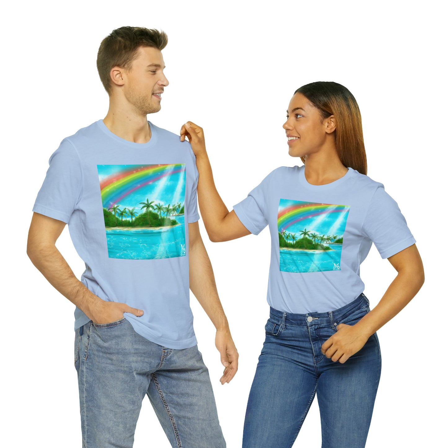 Tropical Serene Vista - T-shirt