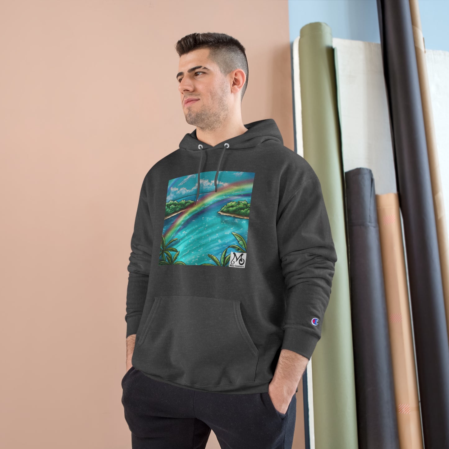 Tropical Vista Island - Champion Hoodie