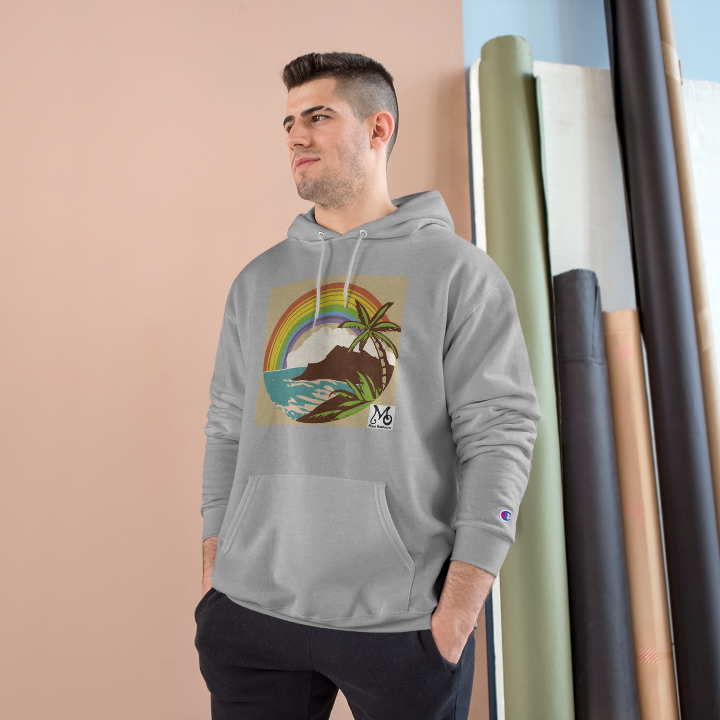 Rainbow Haven - Champion Hoodie