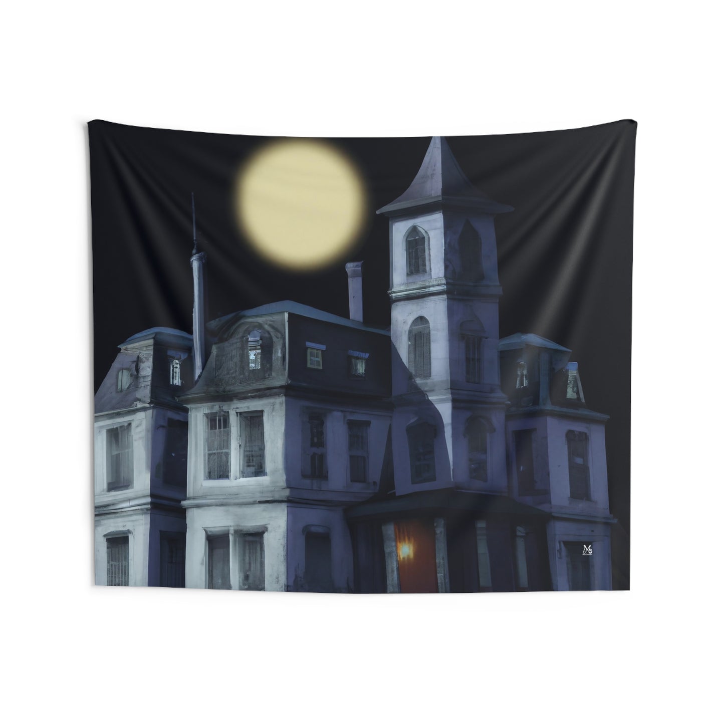 Haunted Manor of Misery - Halloween Tapestry