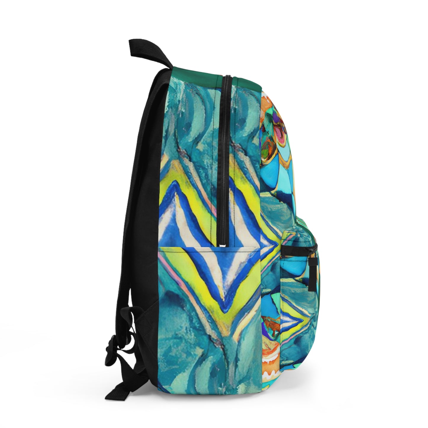 Tropical Paradise in Blue - Backpack