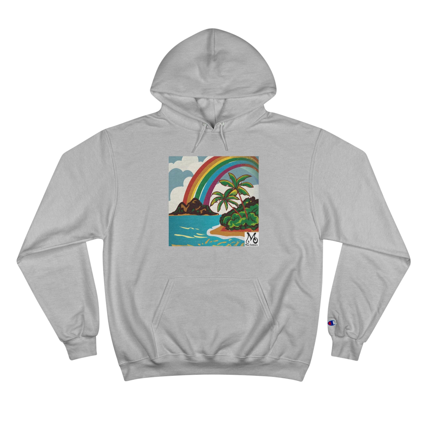 Rainbow Wahiki - Champion Hoodie