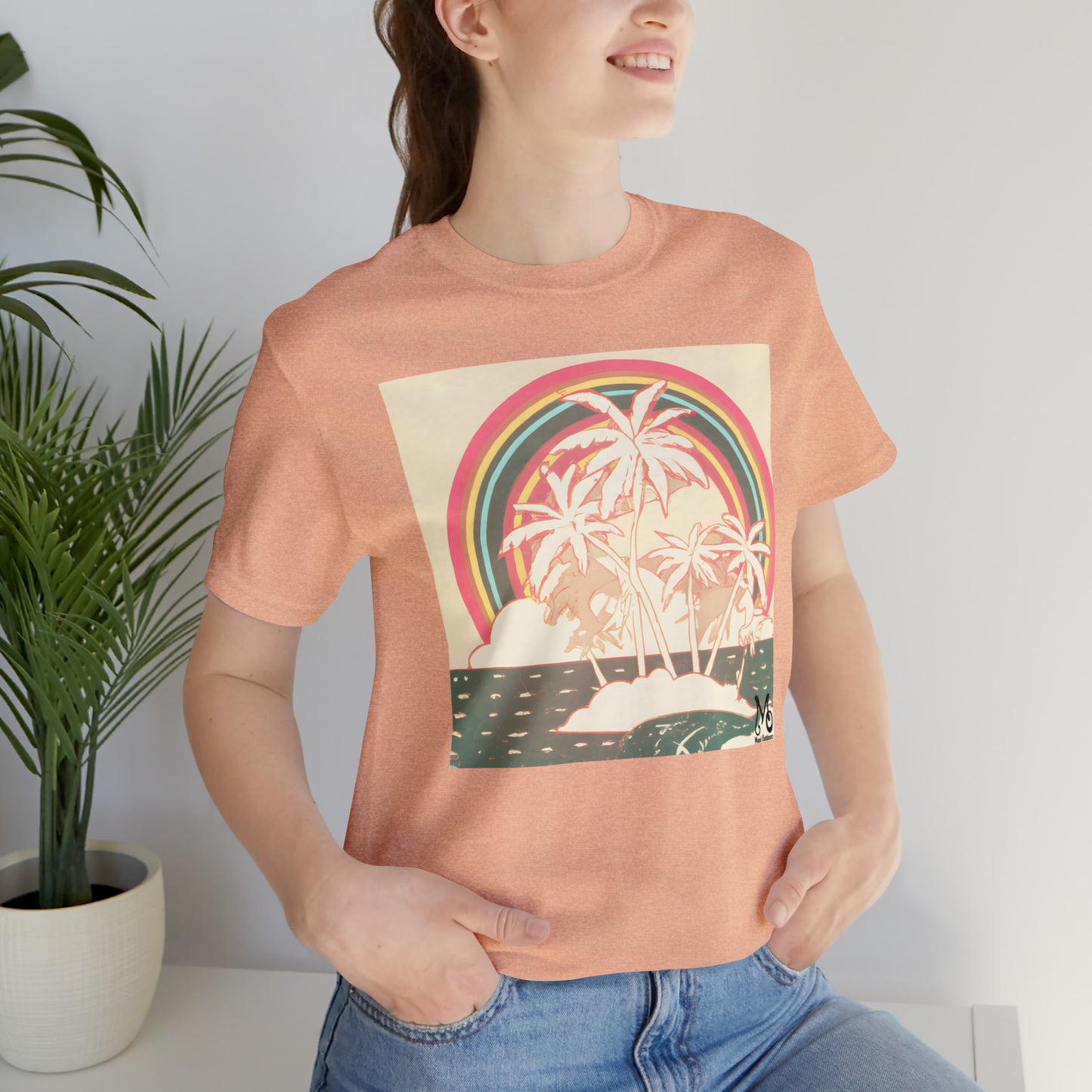 Rainbow View Island - T-shirt