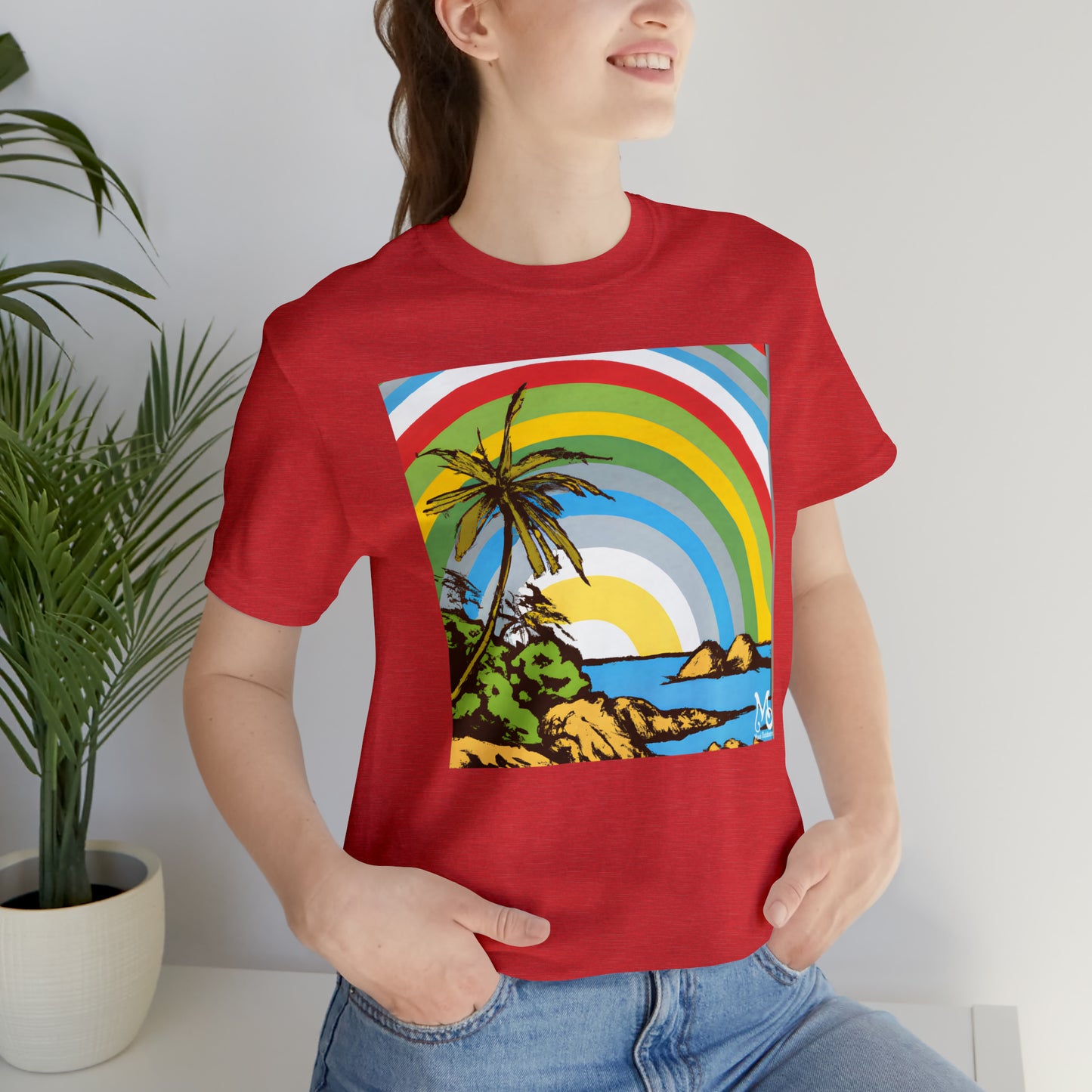 Rainbow Vista Isle - T-shirt