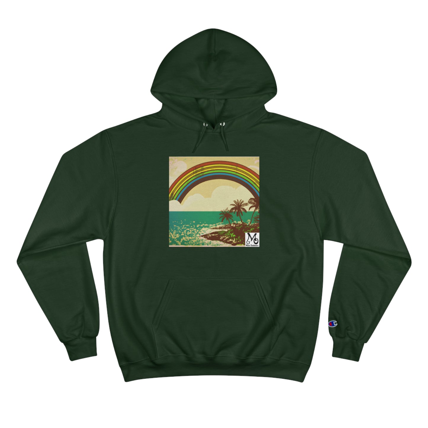 Rainbow Lagoon - Champion Hoodie